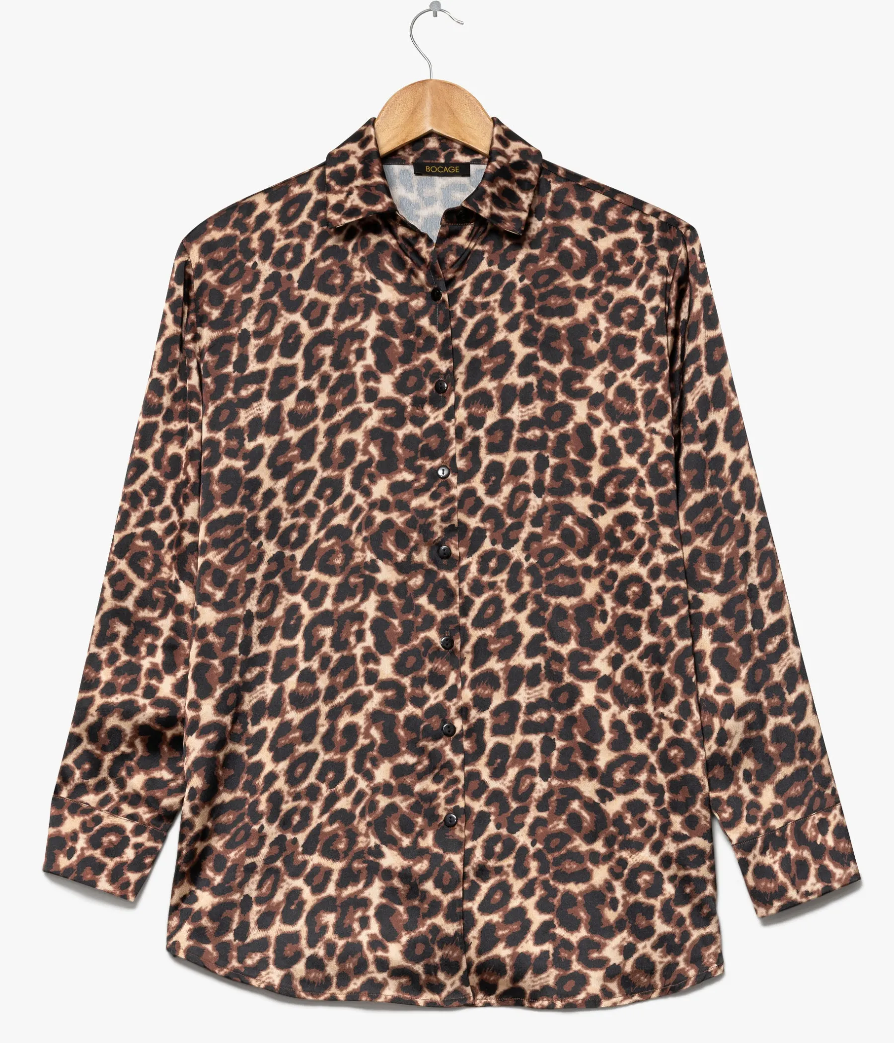 Femme Bocage Vêtements>CHEMISE HEMILYA LEOPARD