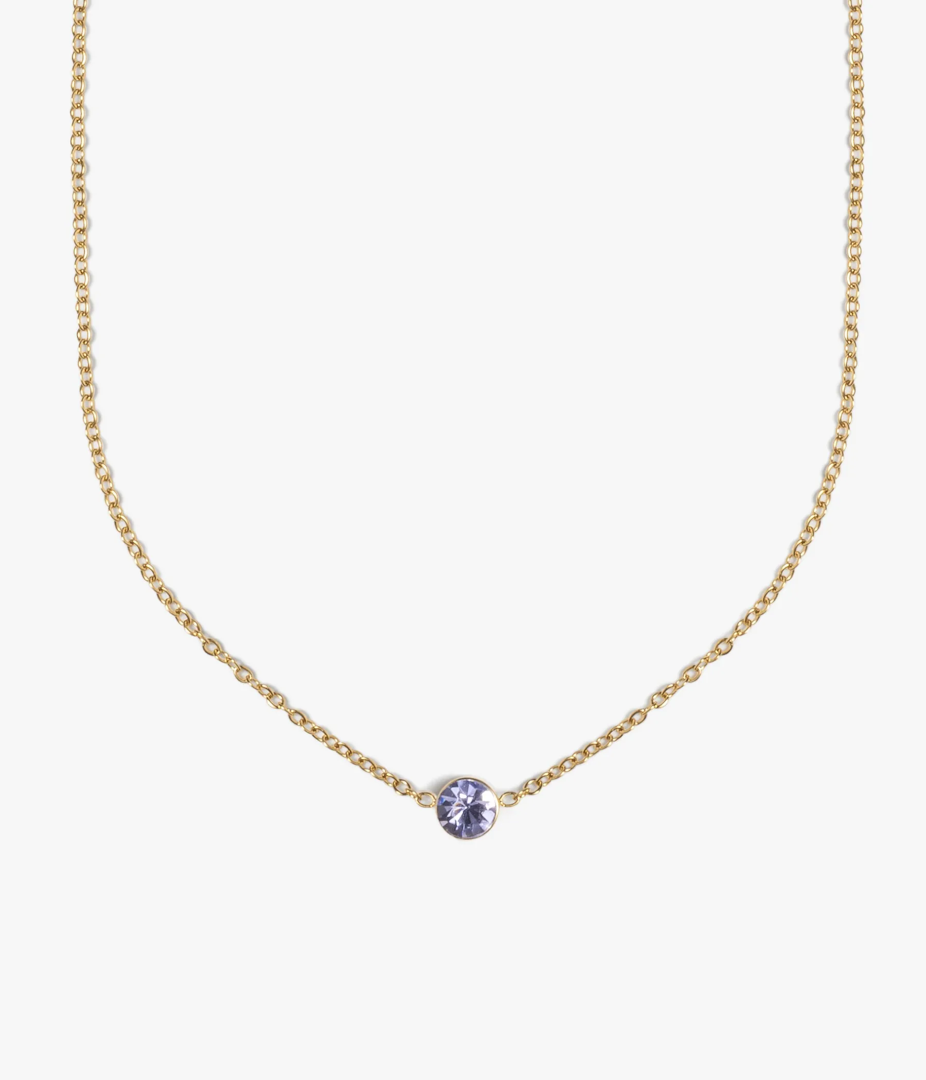 Femme Bocage Bijoux>COLLIER BARBARA VIOLET