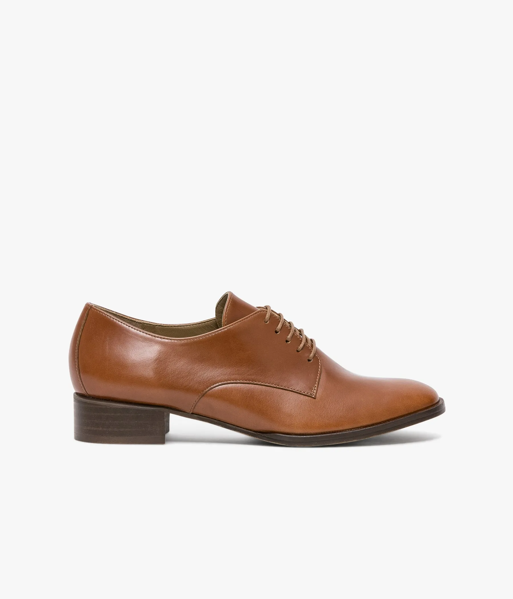 Femme Bocage Mocassins|Derbies>DERBY CAROLINA COGNAC