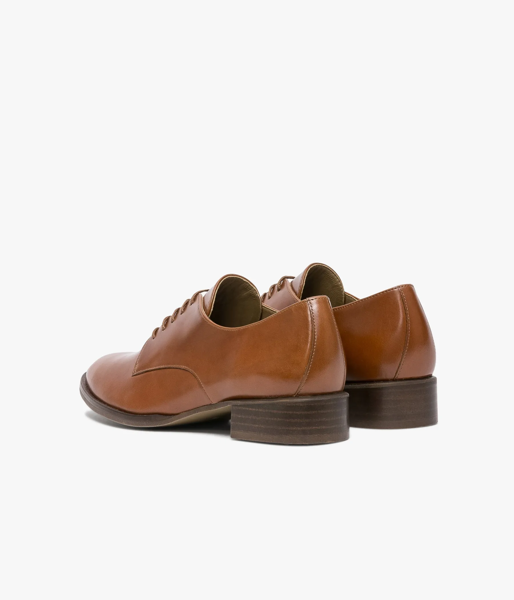 Femme Bocage Mocassins|Derbies>DERBY CAROLINA COGNAC