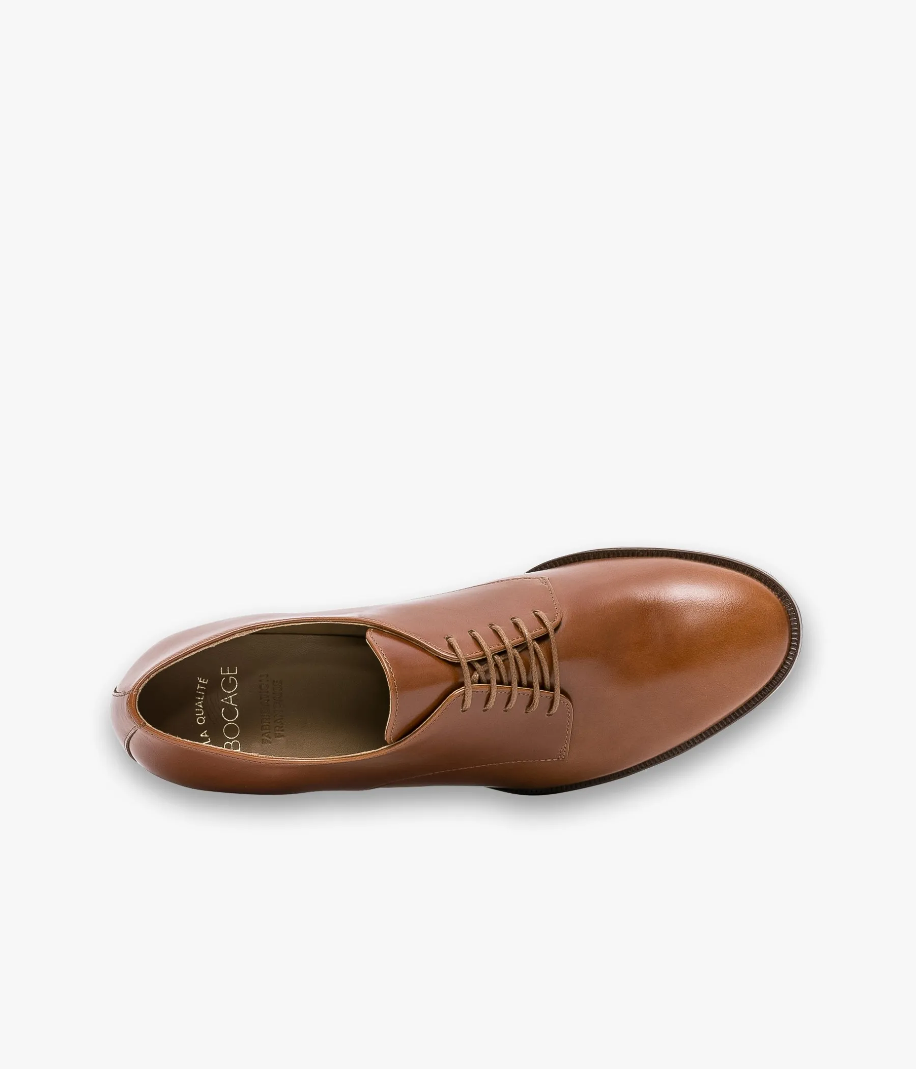 Femme Bocage Mocassins|Derbies>DERBY CAROLINA COGNAC