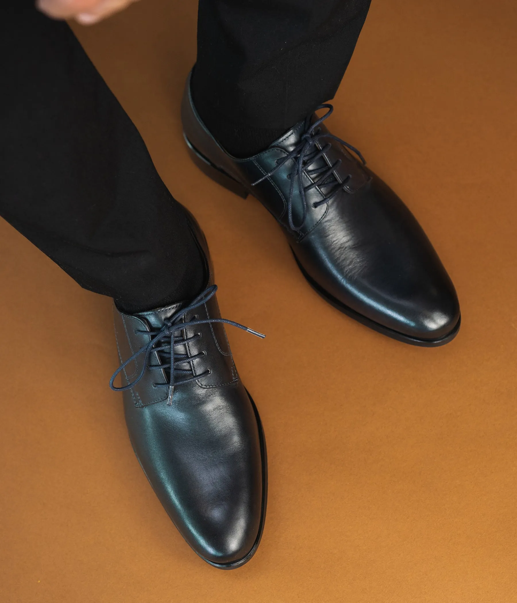 Homme Bocage Chaussures De Ville>DERBY LEONARDO MARINE