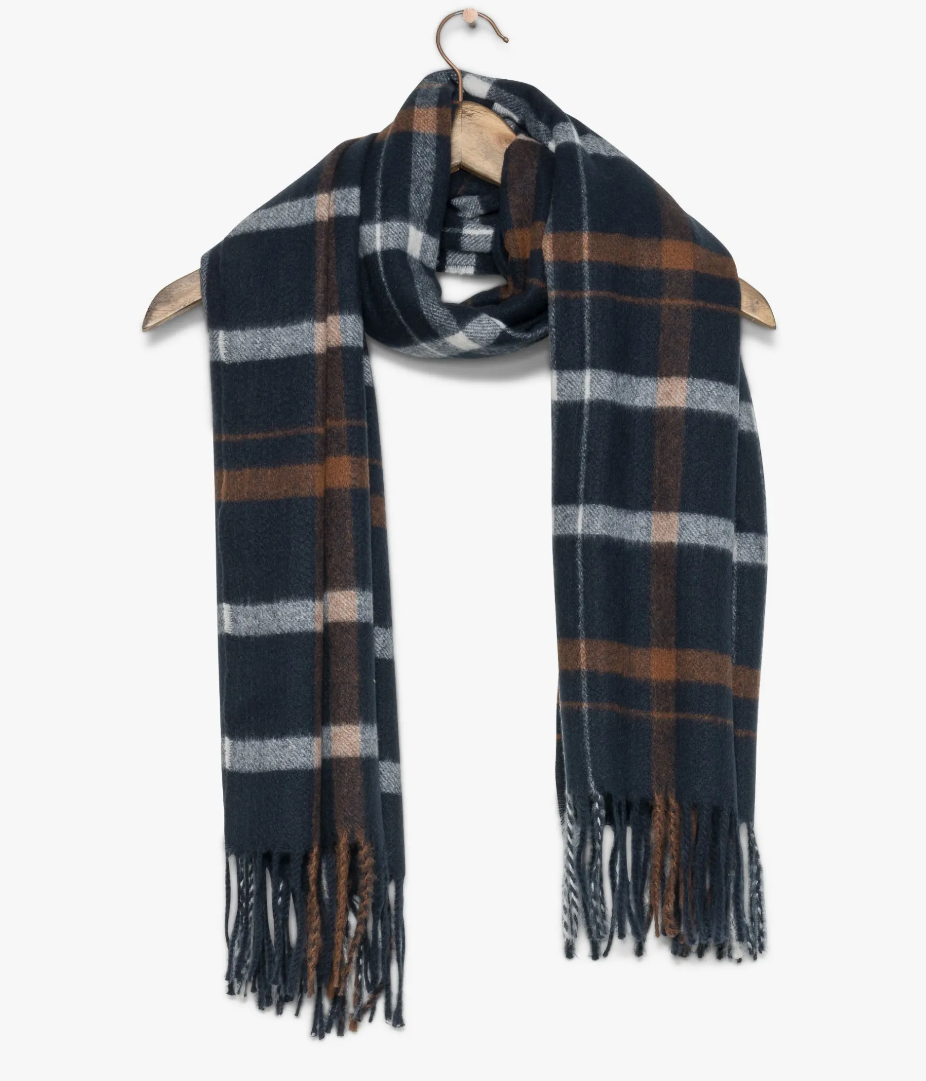 Homme Bocage Foulards>ECHARPE DORYAN MARINE