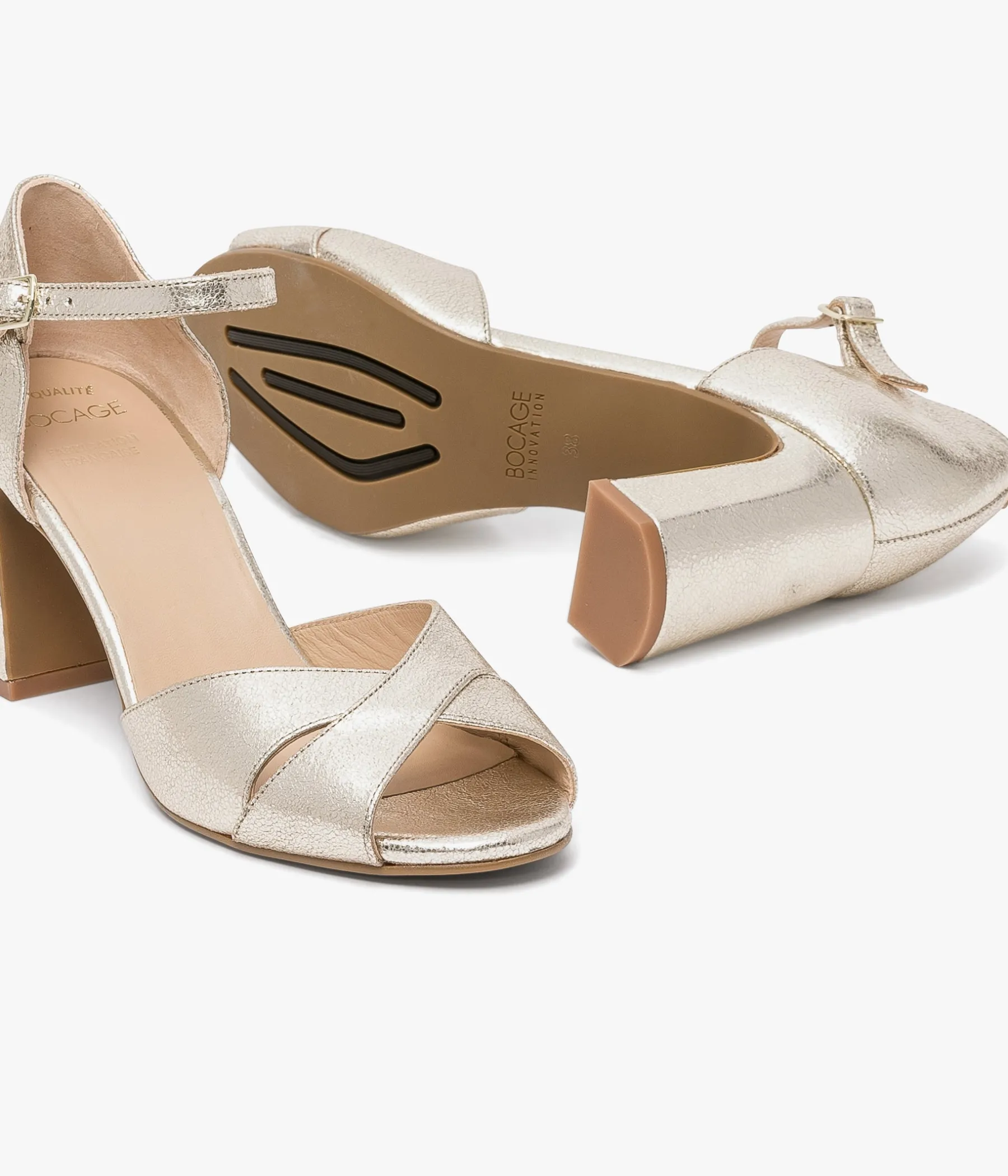 Femme Bocage Escarpins>ESCARPIN DIANA PLATINE