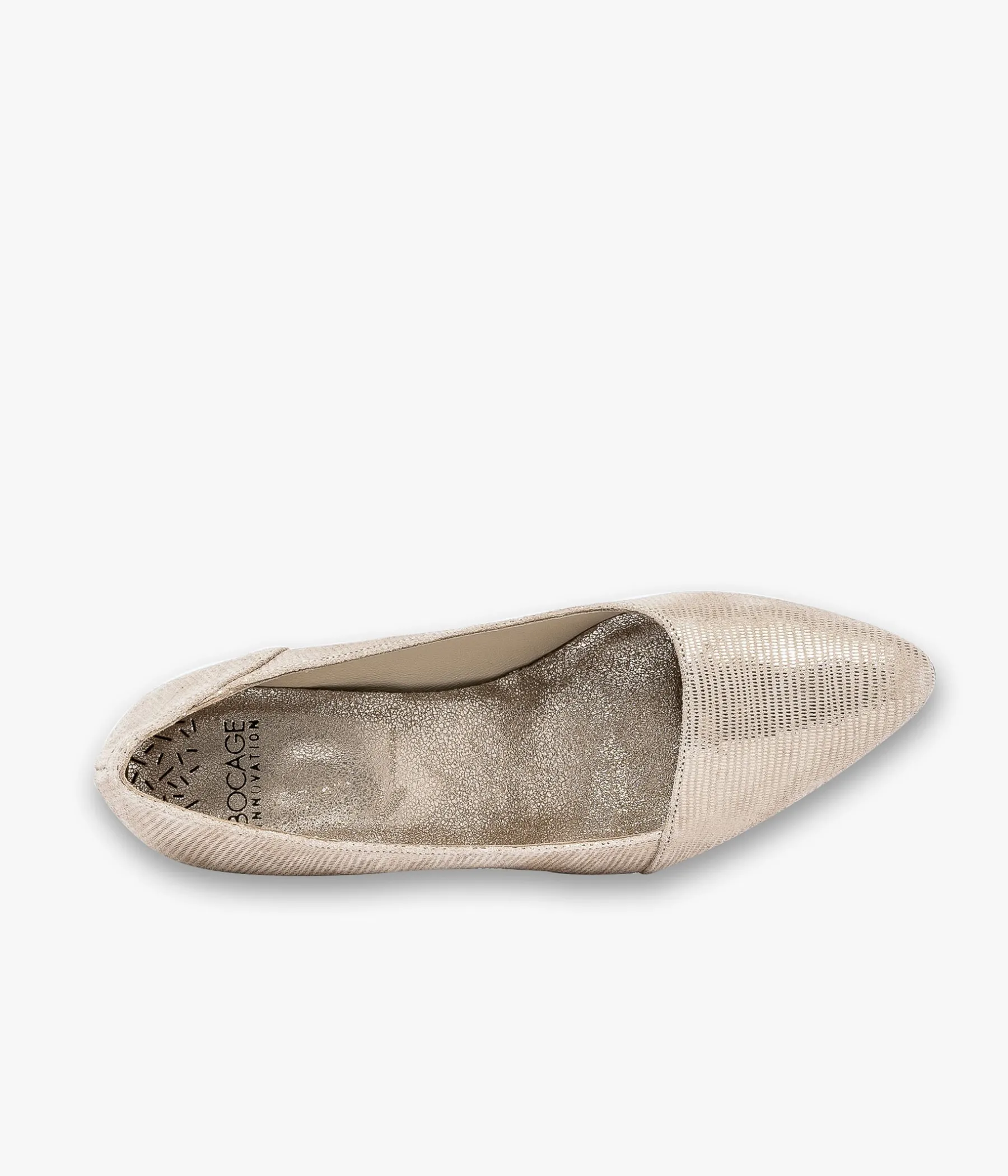 Femme Bocage Escarpins>ESCARPIN IDYLLE PLATINE