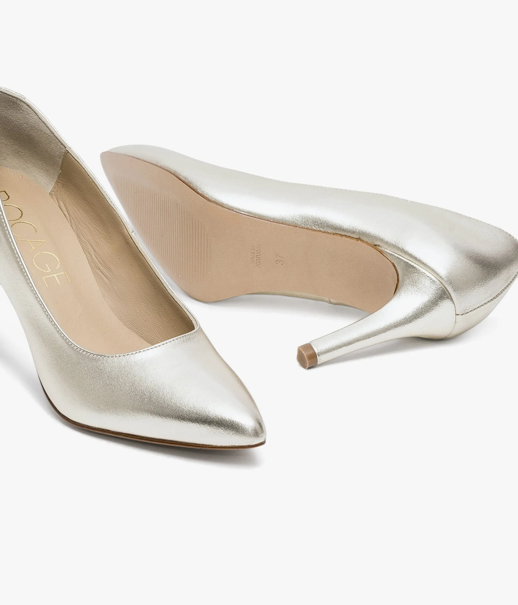 Femme Bocage Escarpins>ESCARPIN ILDA PLATINE