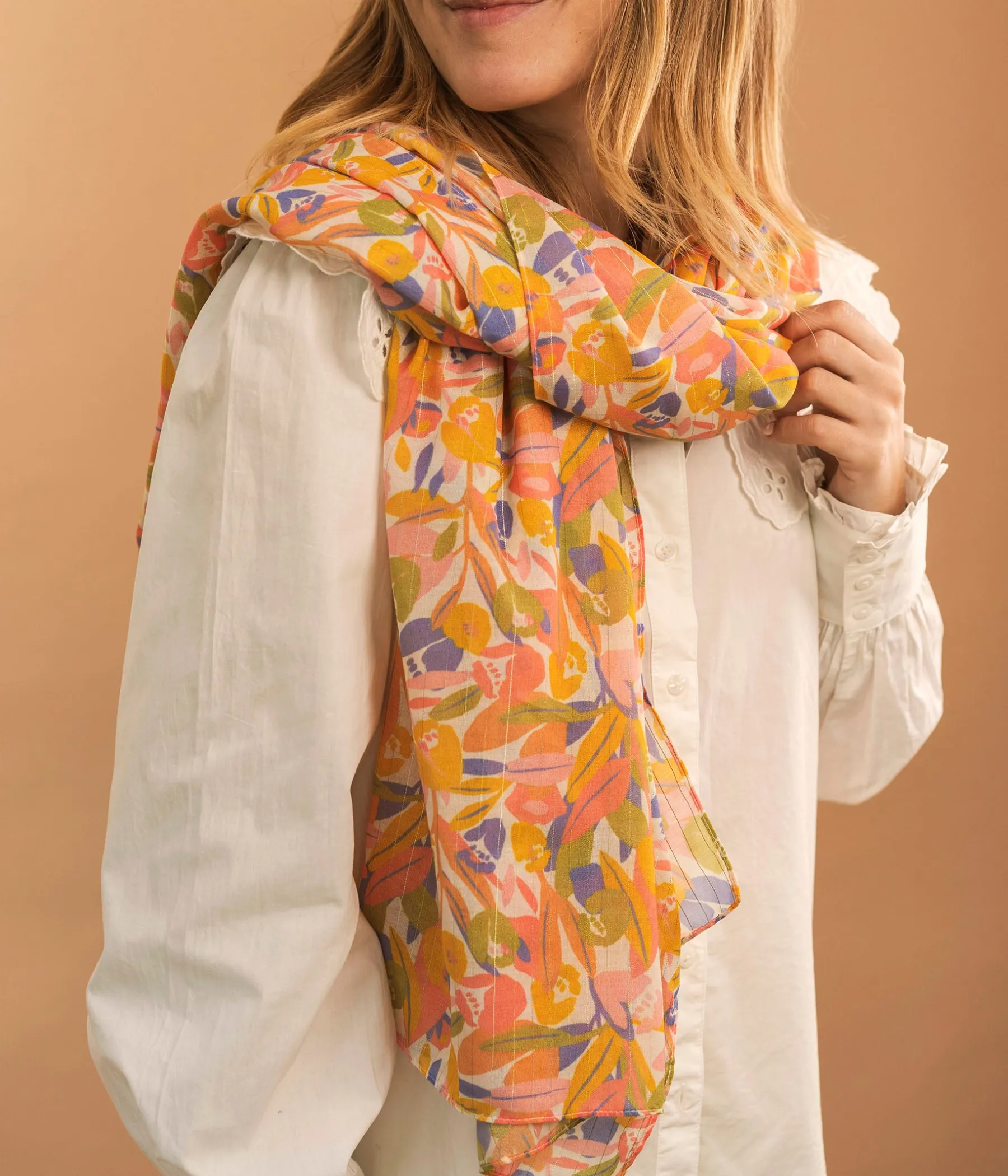 Femme Bocage Foulards & Écharpes>FOULARD CASTILLE