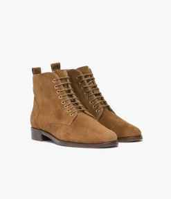 Femme Bocage Boots & Bottines>LOW-BOOTS KAMINARA COGNAC