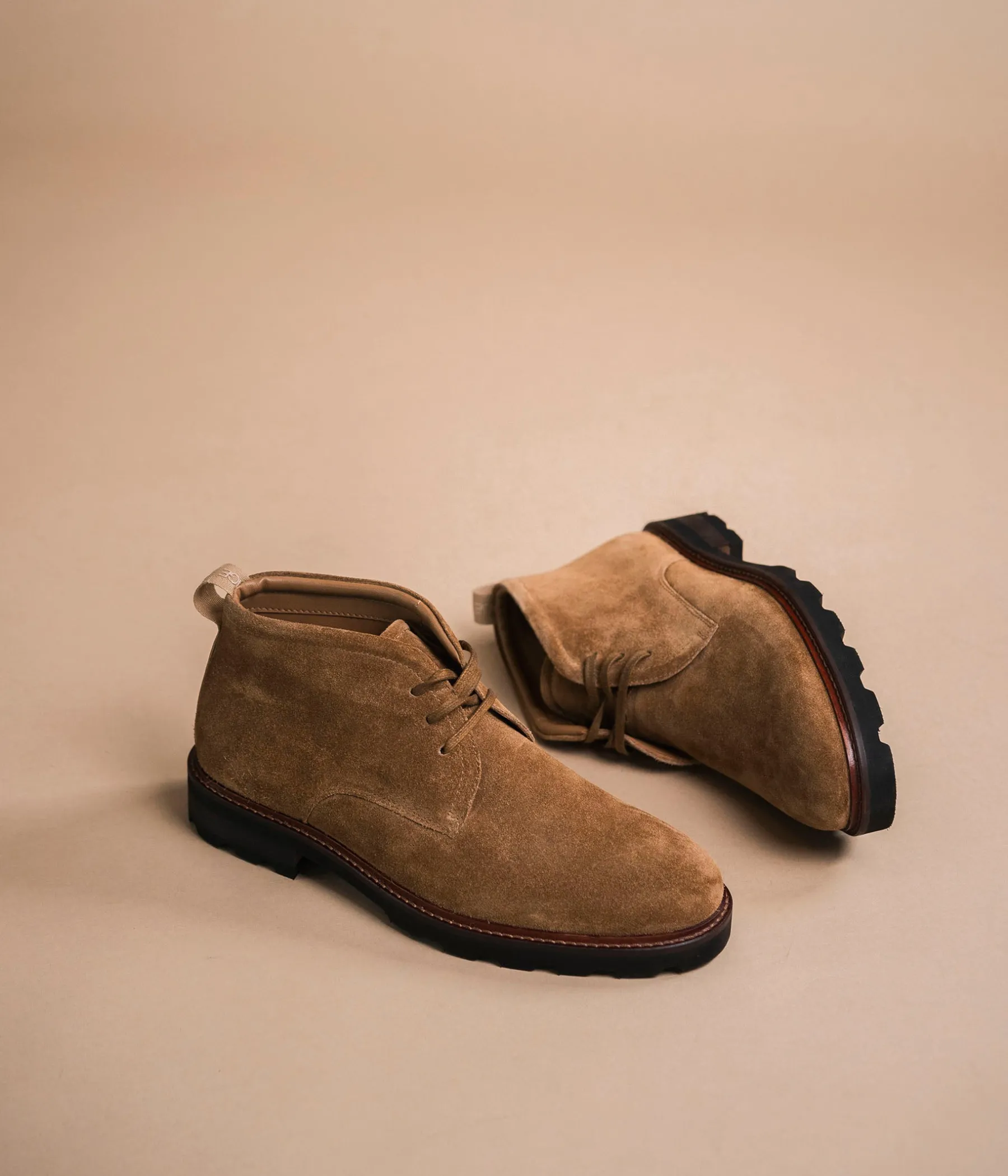 Homme Bocage Boots>LOW-BOOTS MATTHIEW COGNAC