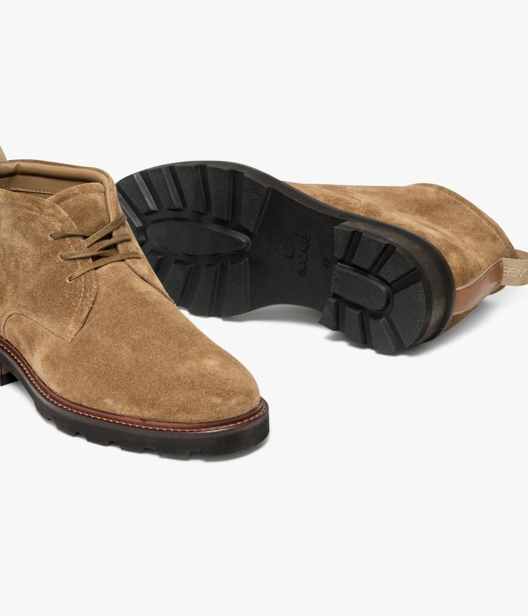 Homme Bocage Boots>LOW-BOOTS MATTHIEW COGNAC