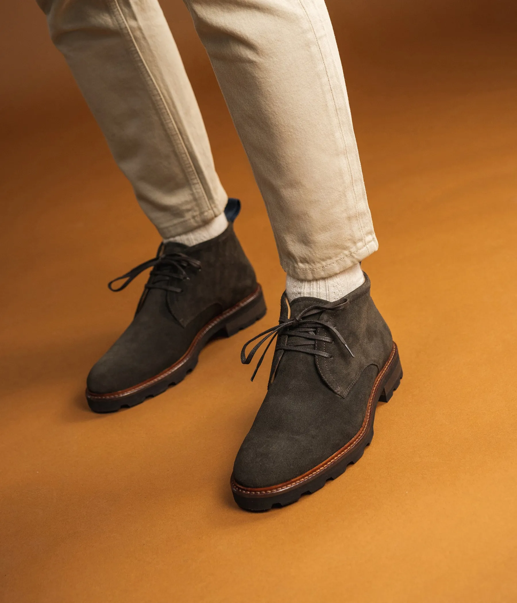 Homme Bocage Boots>LOW-BOOTS MATTHIEW MARRON