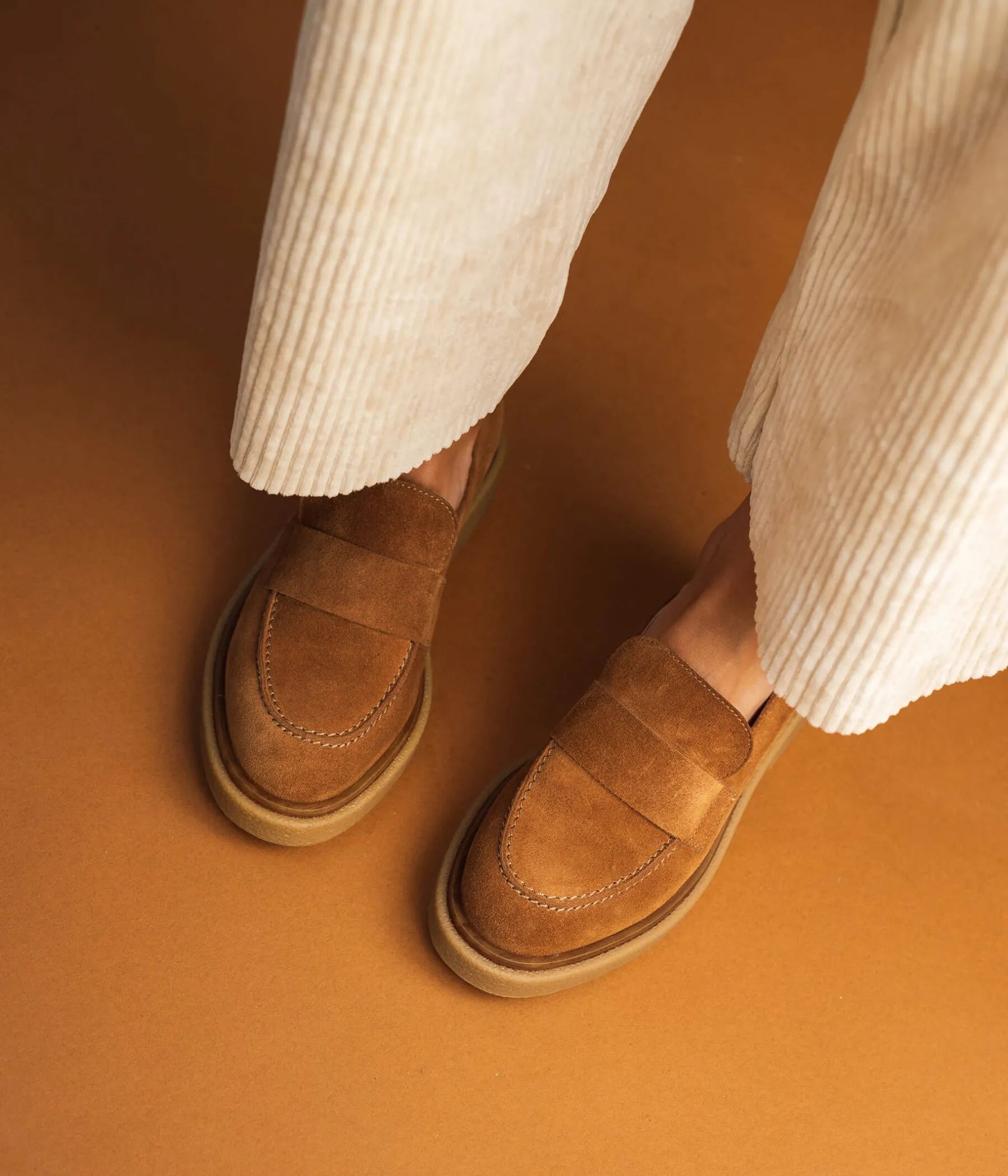 Femme Bocage Mocassins>MOCASSIN ALIENOR COGNAC