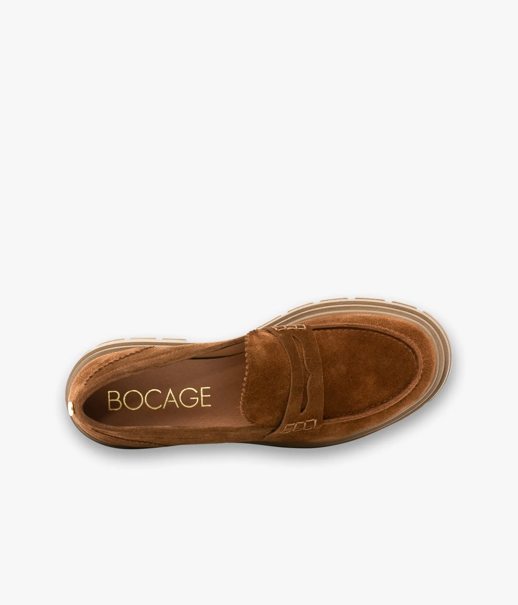 Femme Bocage Mocassins>MOCASSIN ALINARO COGNAC
