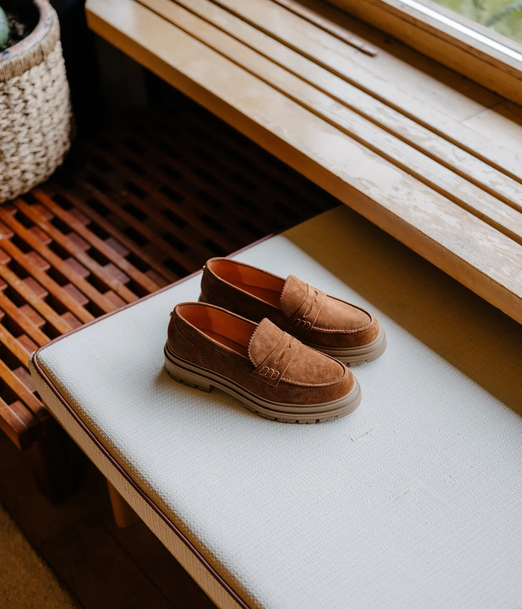 Femme Bocage Mocassins>MOCASSIN ALINARO COGNAC