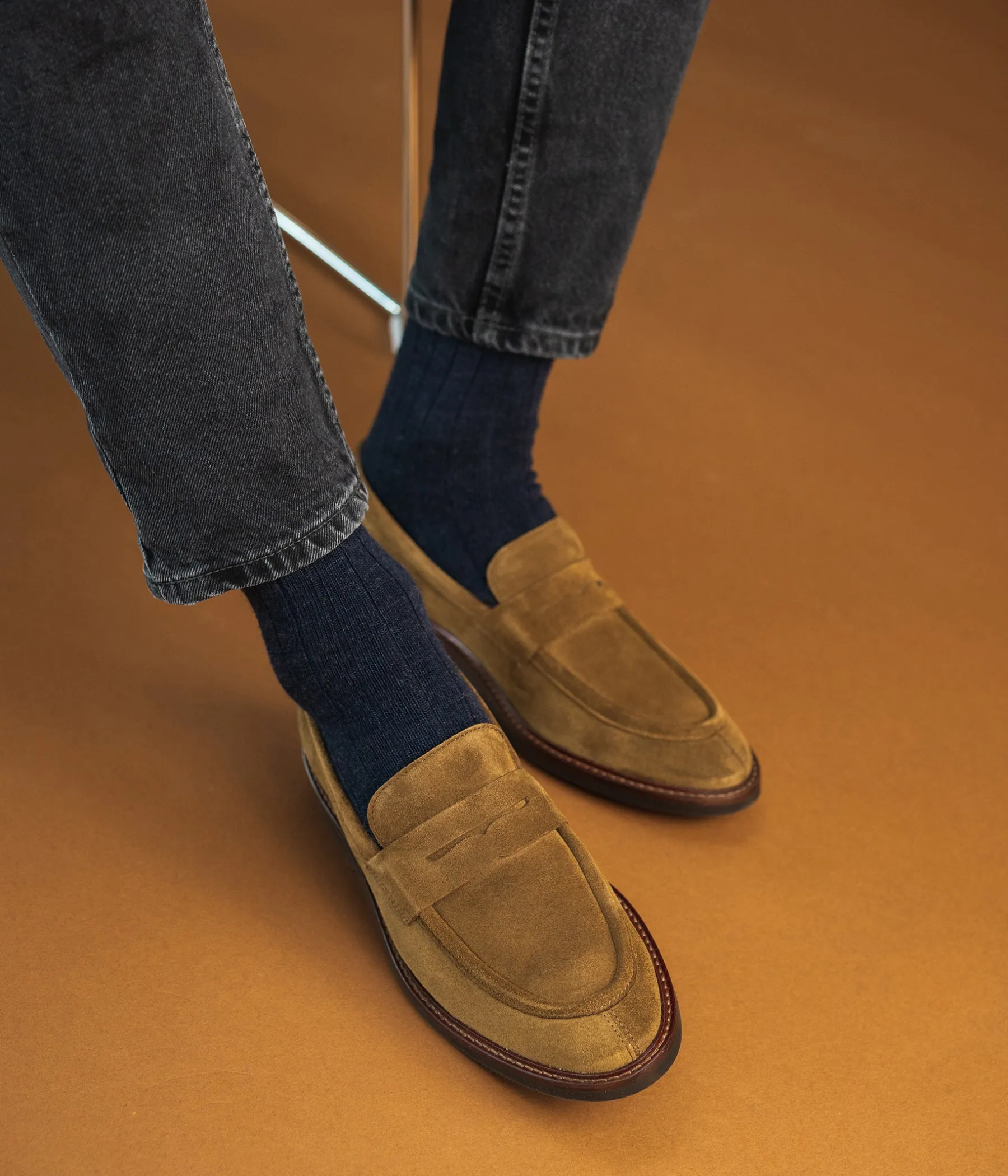 Homme Bocage Mocassins|Chaussures De Ville>MOCASSIN AMBROISE TABAC