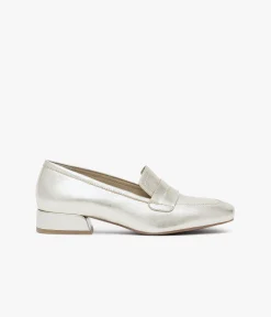 Femme Bocage Mocassins>MOCASSIN ANGIE PLATINE