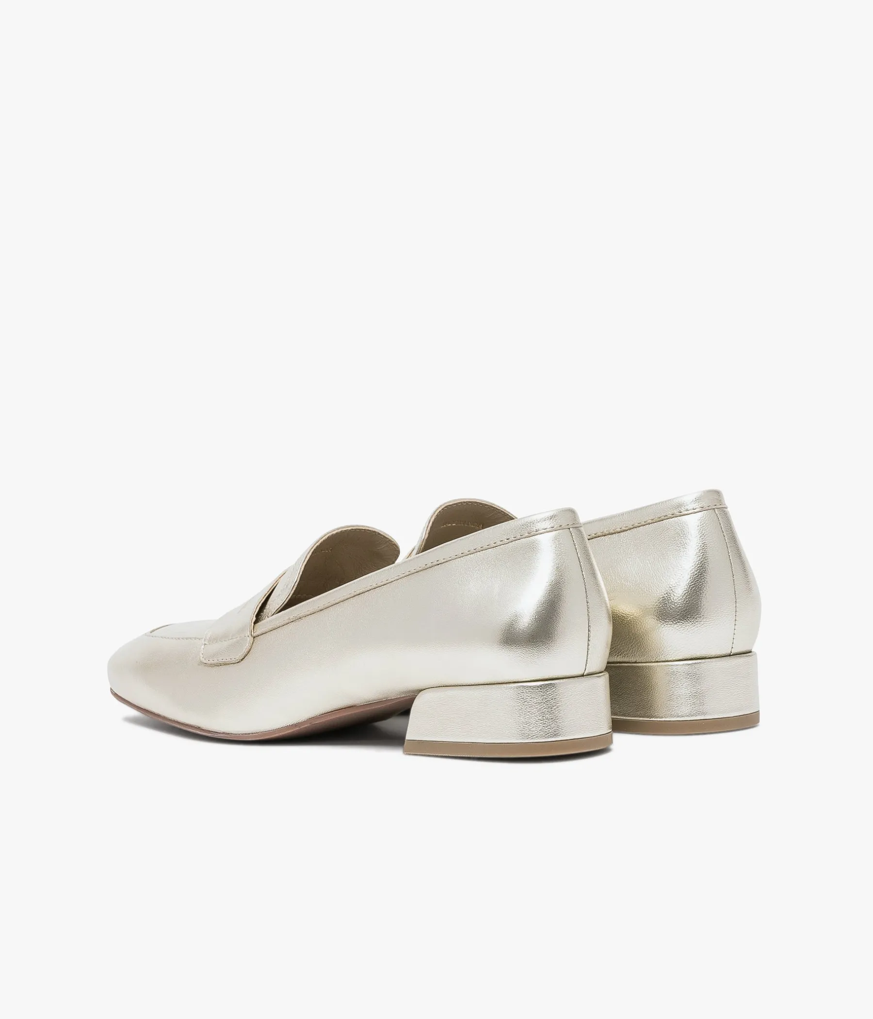 Femme Bocage Mocassins>MOCASSIN ANGIE PLATINE