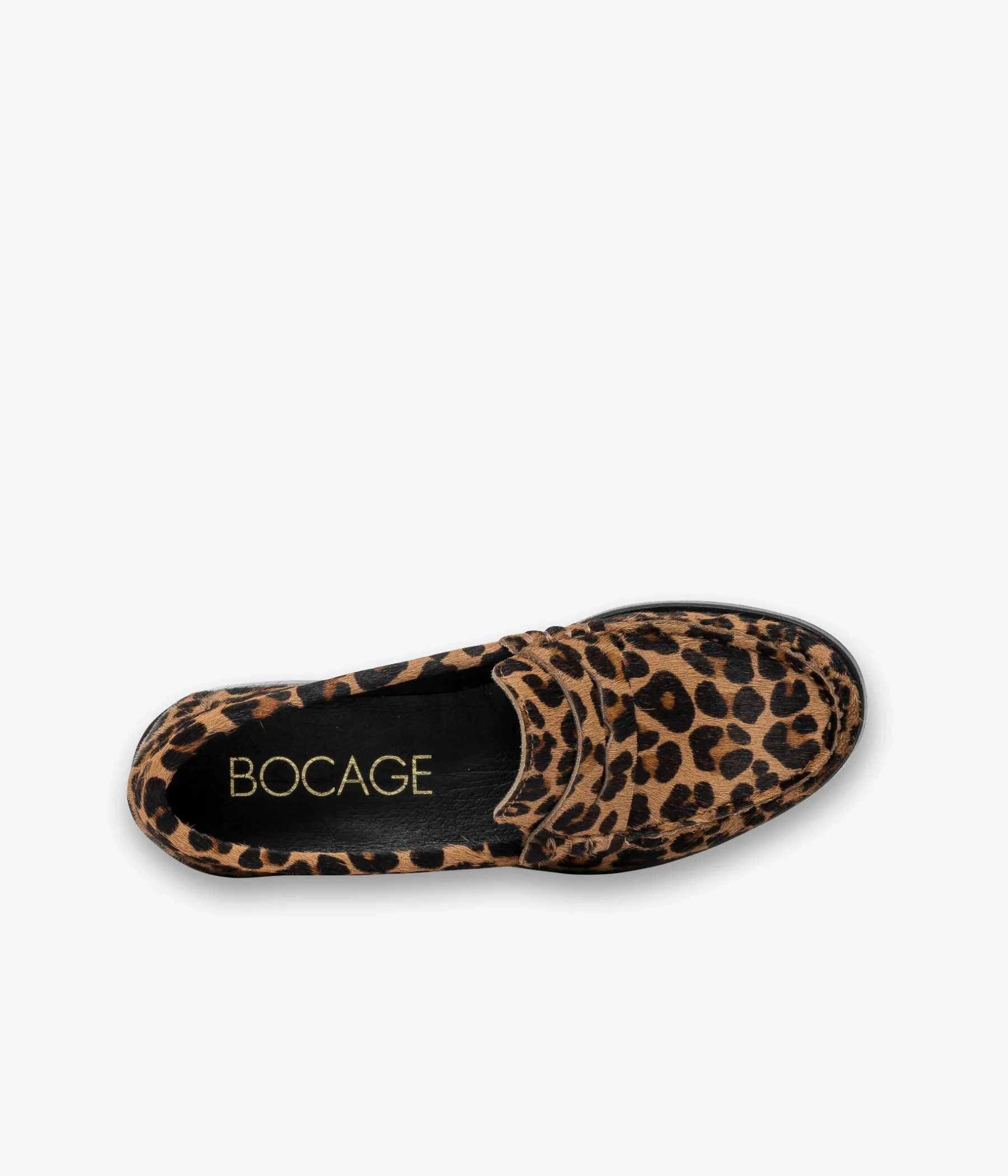Femme Bocage Mocassins>MOCASSIN ASTRIDE LEOPARD
