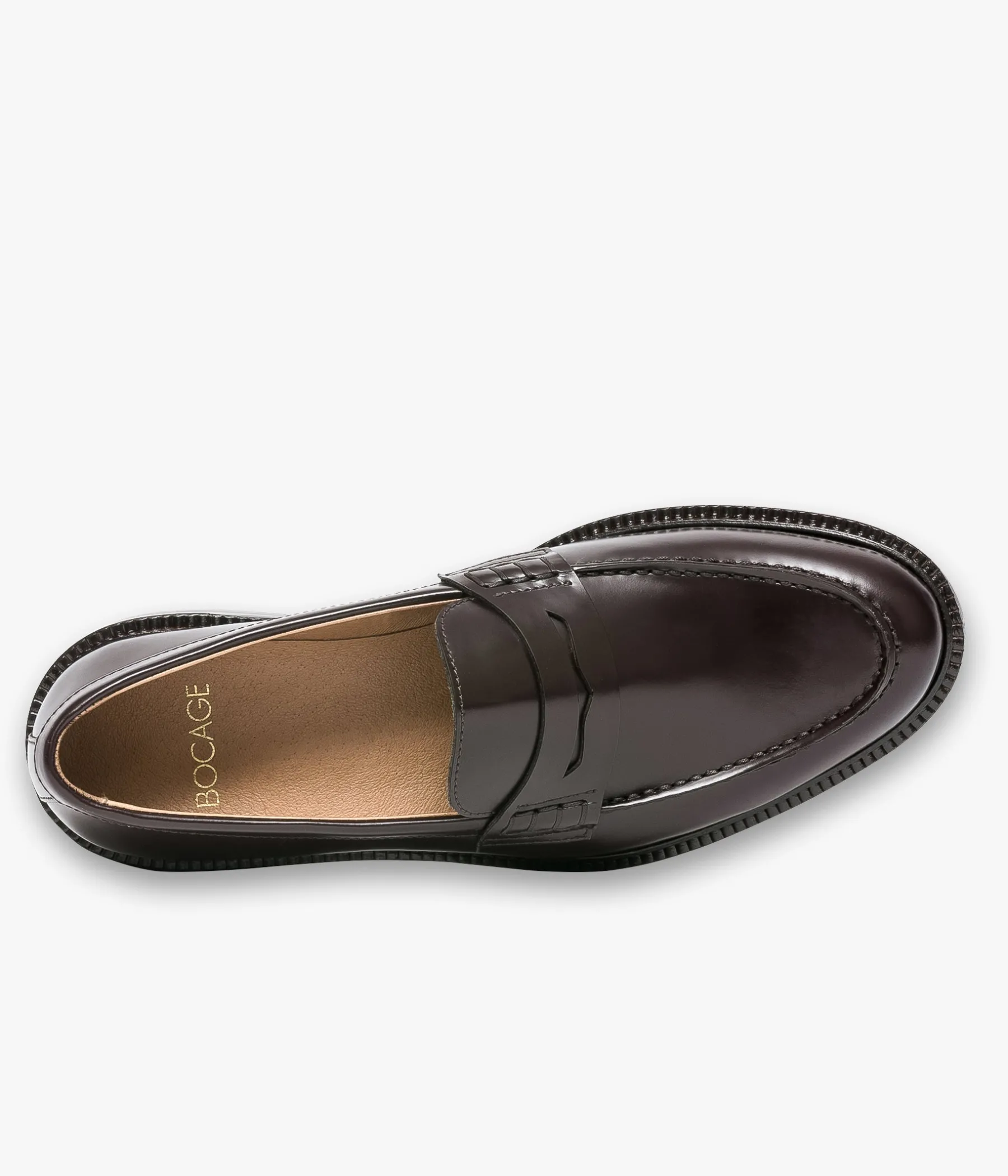 Homme Bocage Mocassins|Chaussures De Ville>MOCASSIN LOUISI BORDEAUX