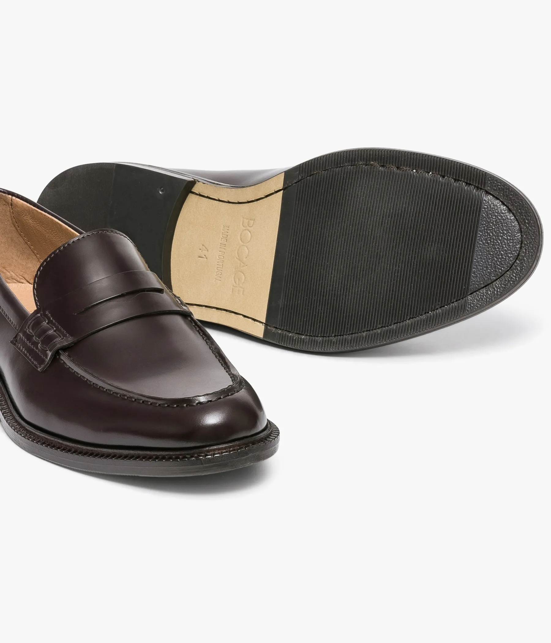 Homme Bocage Mocassins|Chaussures De Ville>MOCASSIN LOUISI BORDEAUX