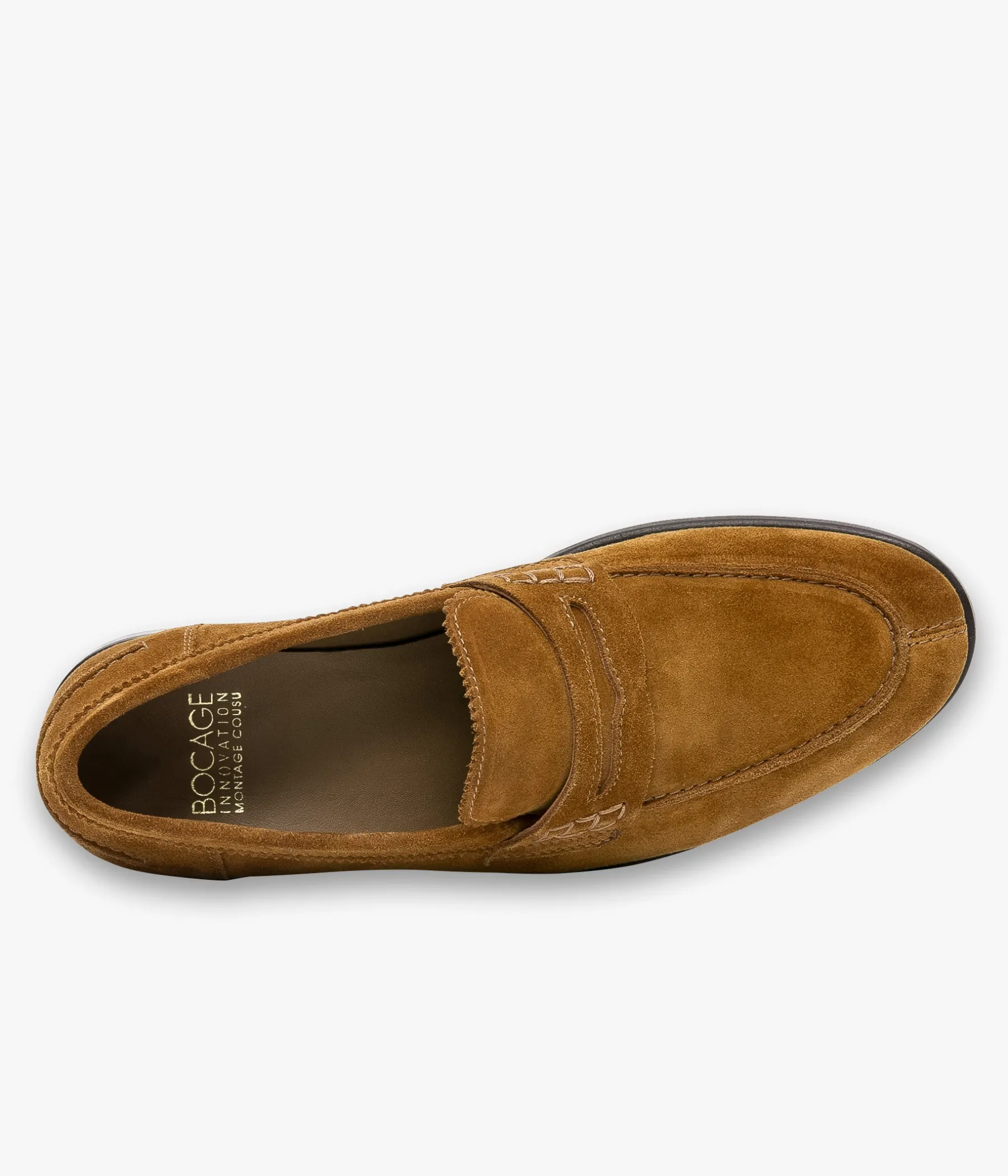 Homme Bocage Mocassins|Chaussures De Ville>MOCASSIN LOUISON COGNAC