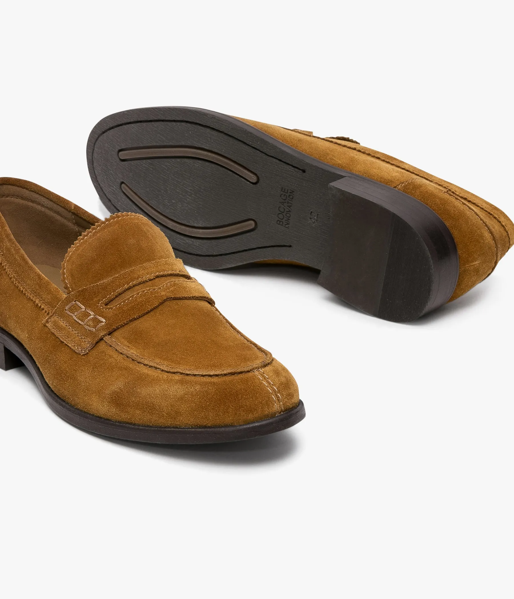 Homme Bocage Mocassins|Chaussures De Ville>MOCASSIN LOUISON COGNAC