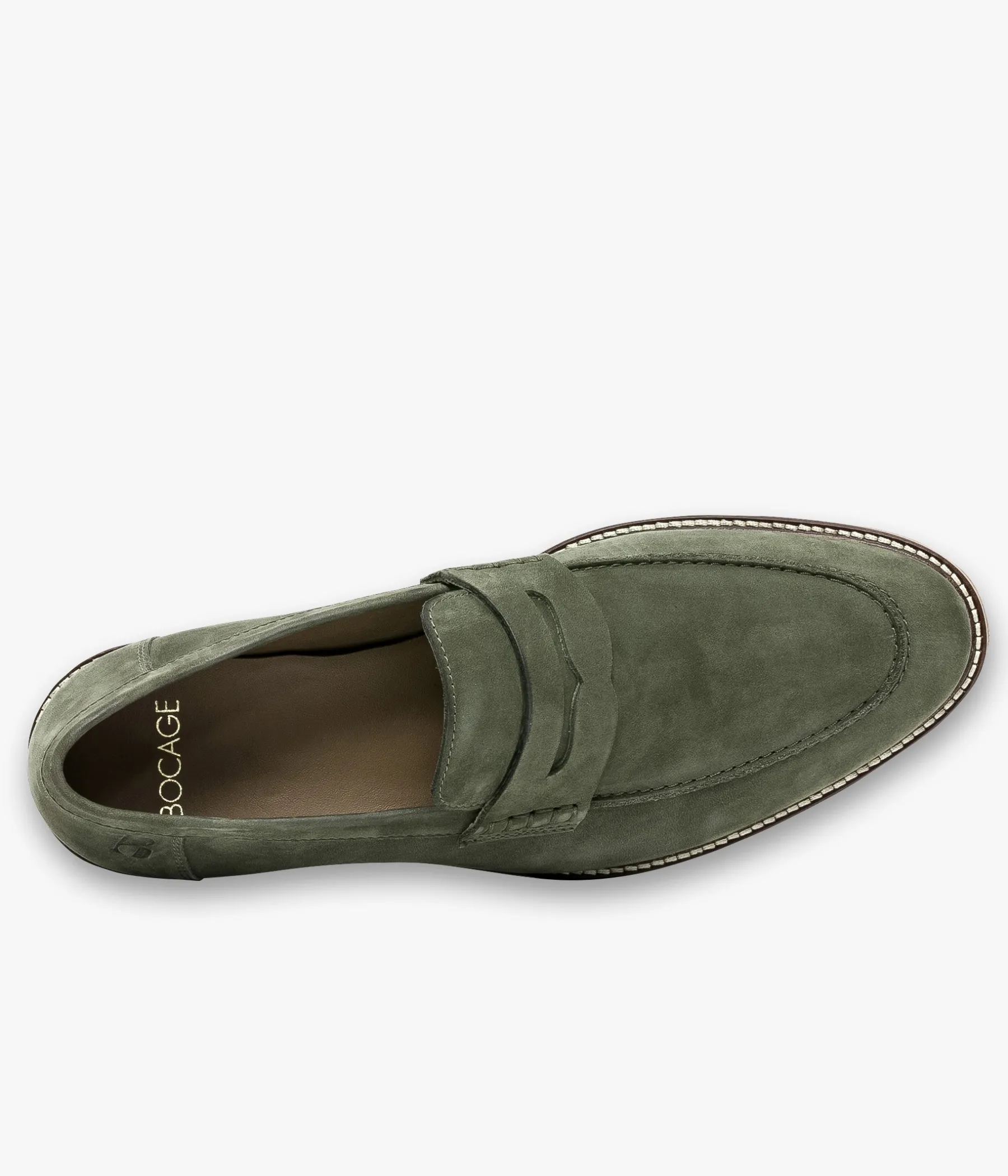 Homme Bocage Mocassins>MOCASSIN OLIVIER KAKI