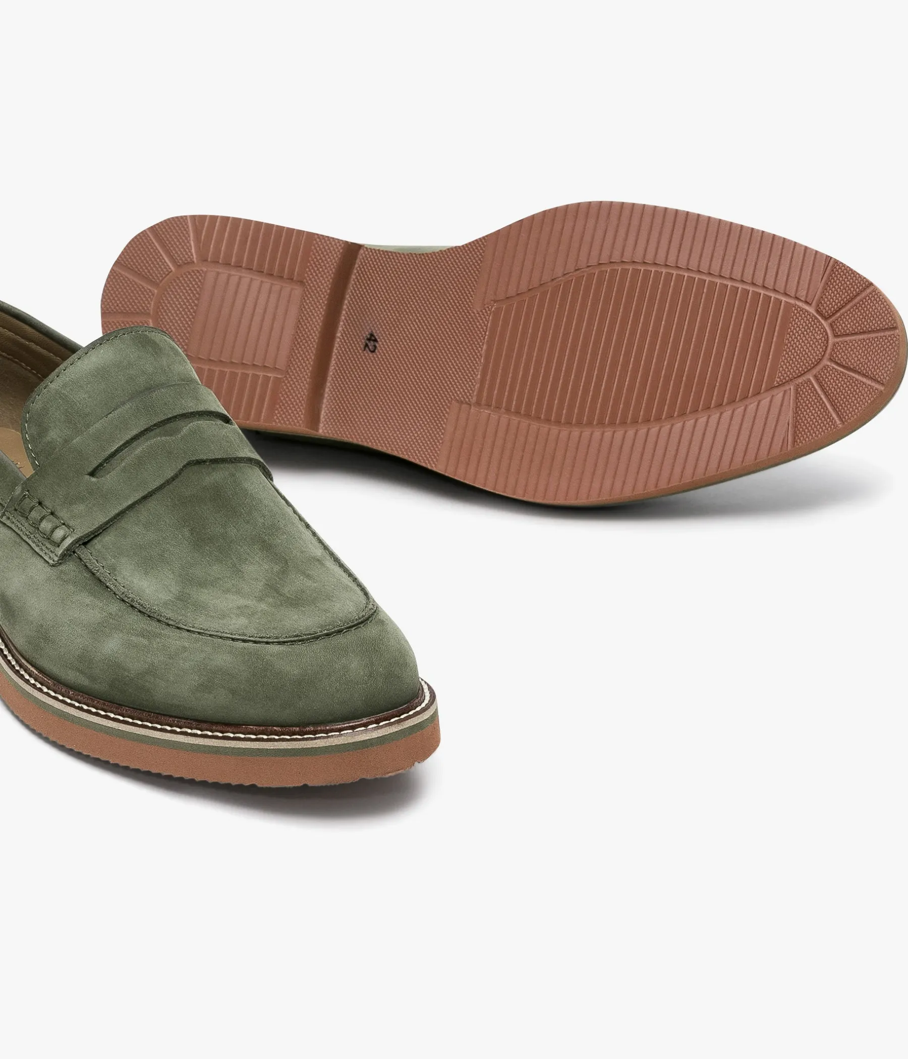 Homme Bocage Mocassins>MOCASSIN OLIVIER KAKI