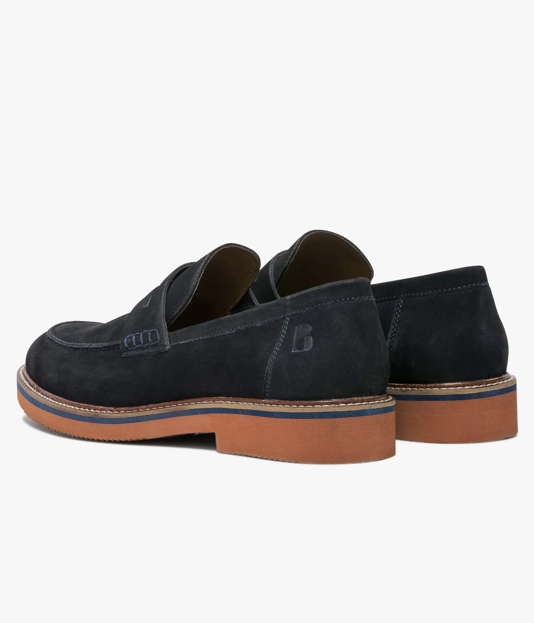 Homme Bocage Mocassins>MOCASSIN OLIVIER MARINE