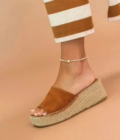 Femme Bocage Sandales>MULE VIVIANE COGNAC