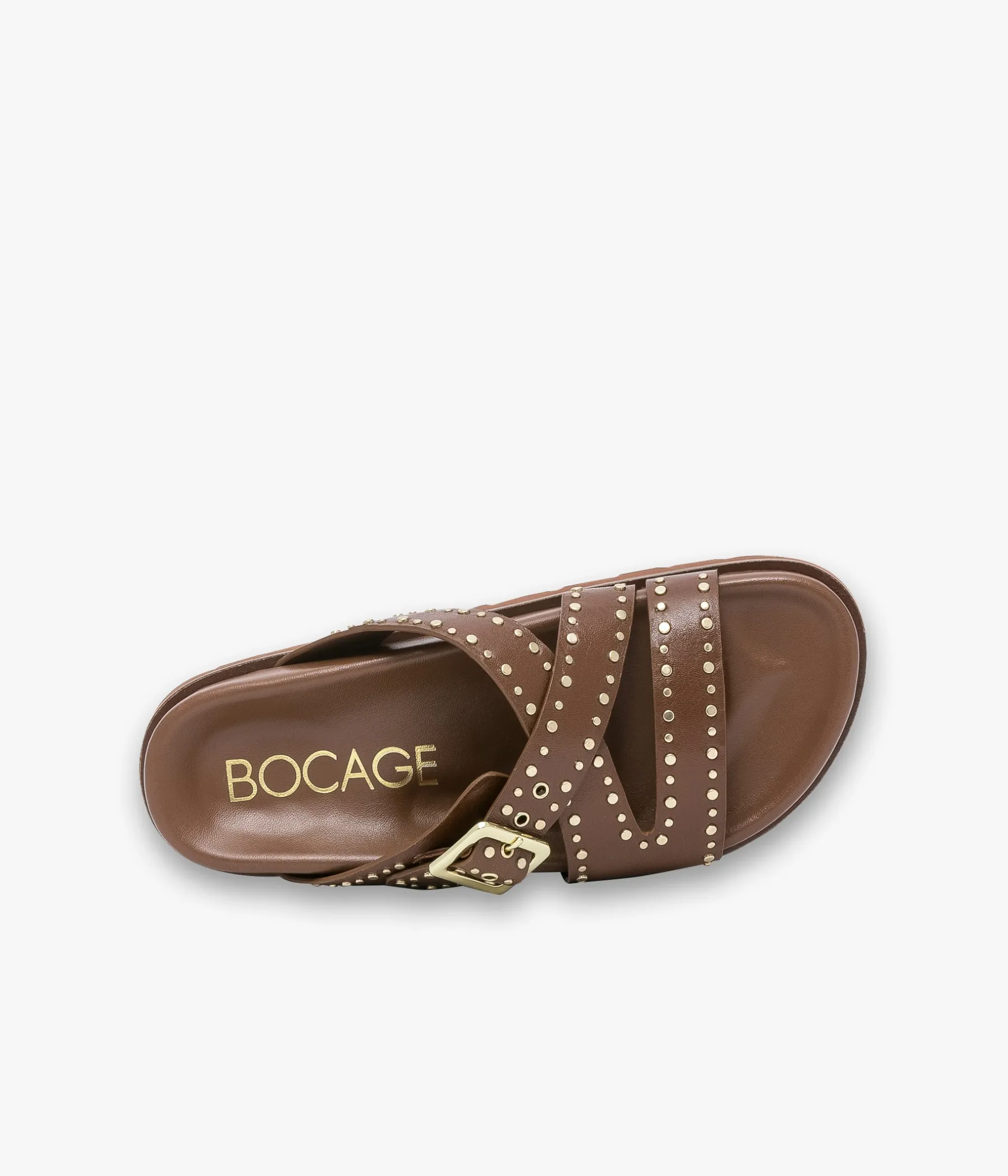 Femme Bocage Sandales>MULE WEST COGNAC