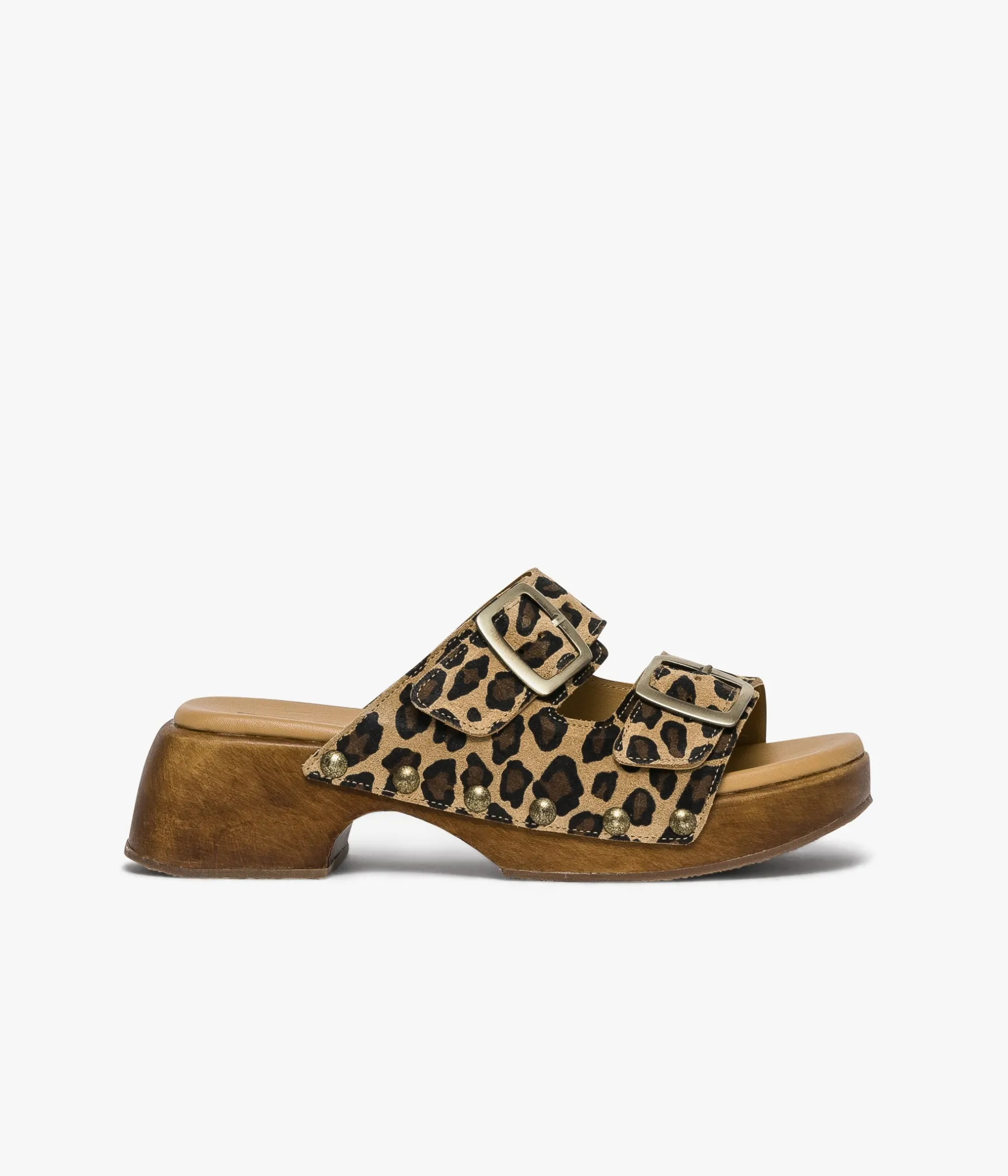 Femme Bocage Sandales>MULE WONDERFULL LEOPARD