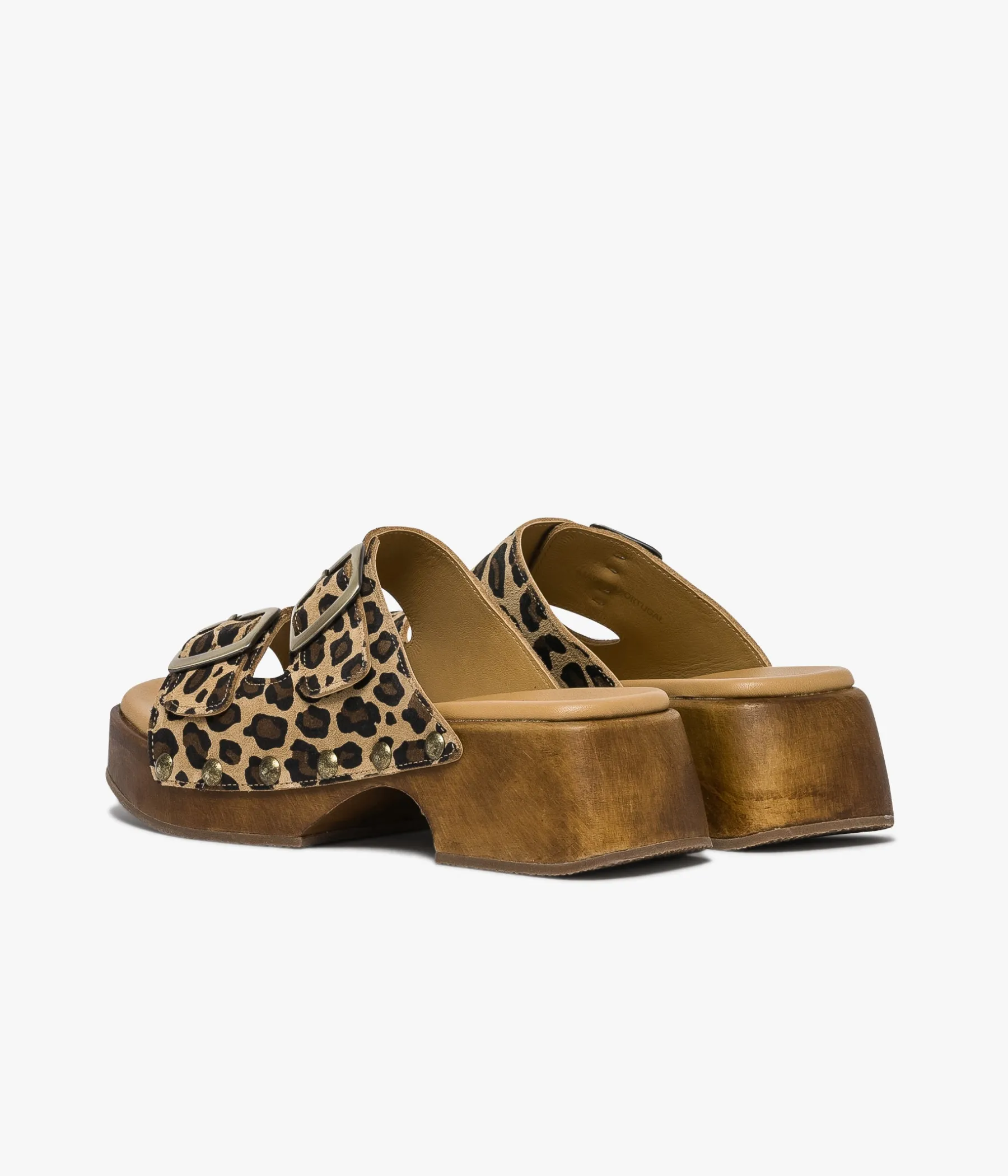 Femme Bocage Sandales>MULE WONDERFULL LEOPARD