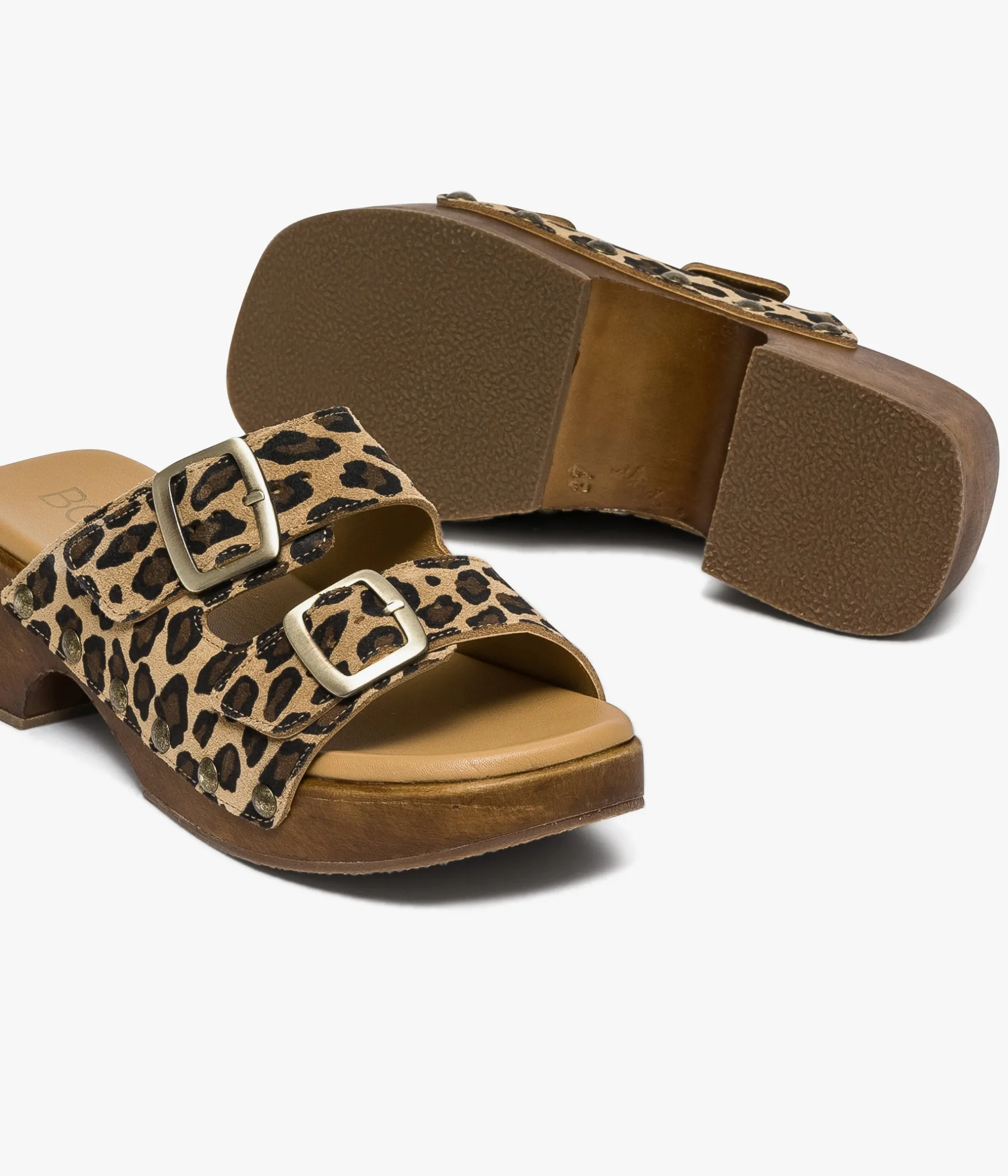 Femme Bocage Sandales>MULE WONDERFULL LEOPARD