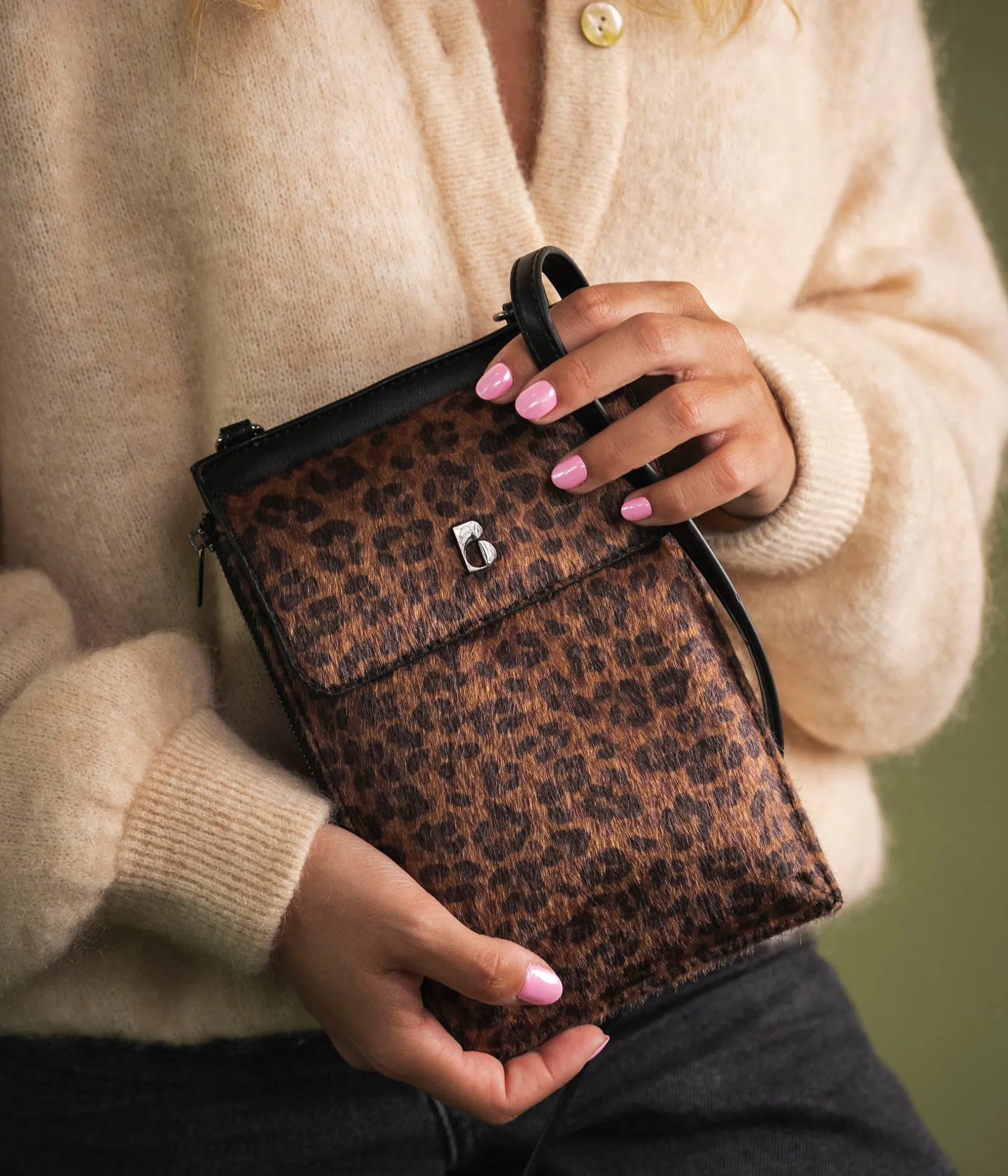 Femme Bocage Pochettes|Sacs À Bandoulière>POCHETTE ANNE LEOPARD