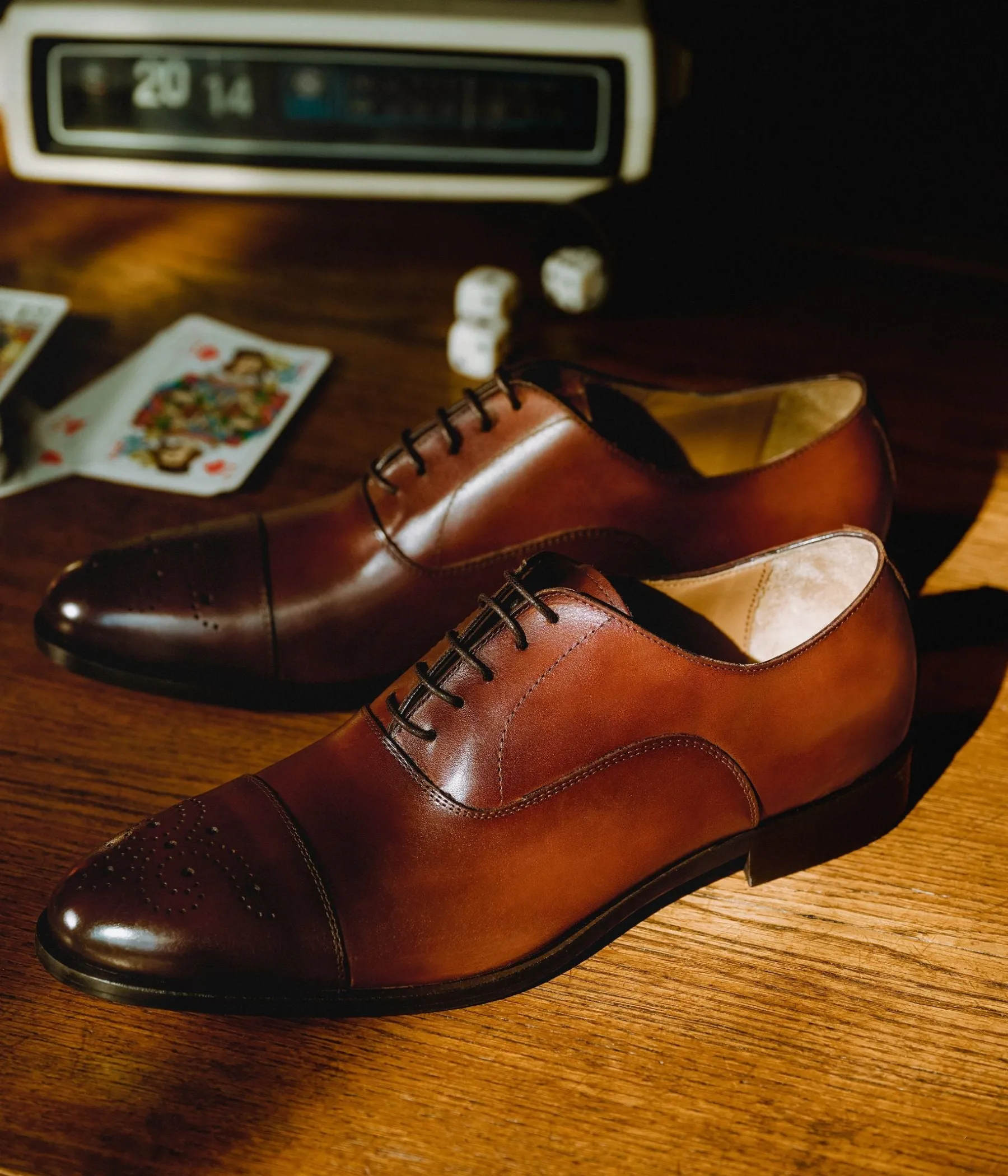Homme Bocage Chaussures De Ville>RICHELIEU GATSBY COGNAC