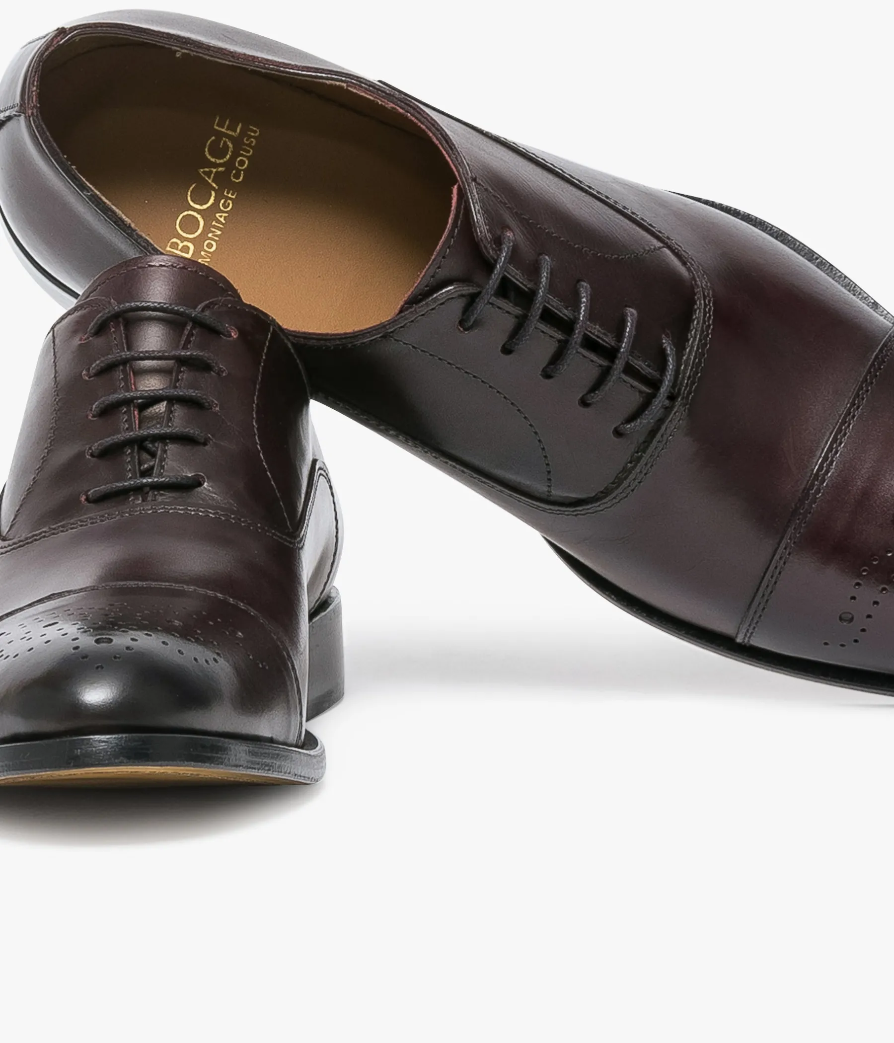 Homme Bocage Chaussures De Ville>RICHELIEU GATSBY LIE DE VIN