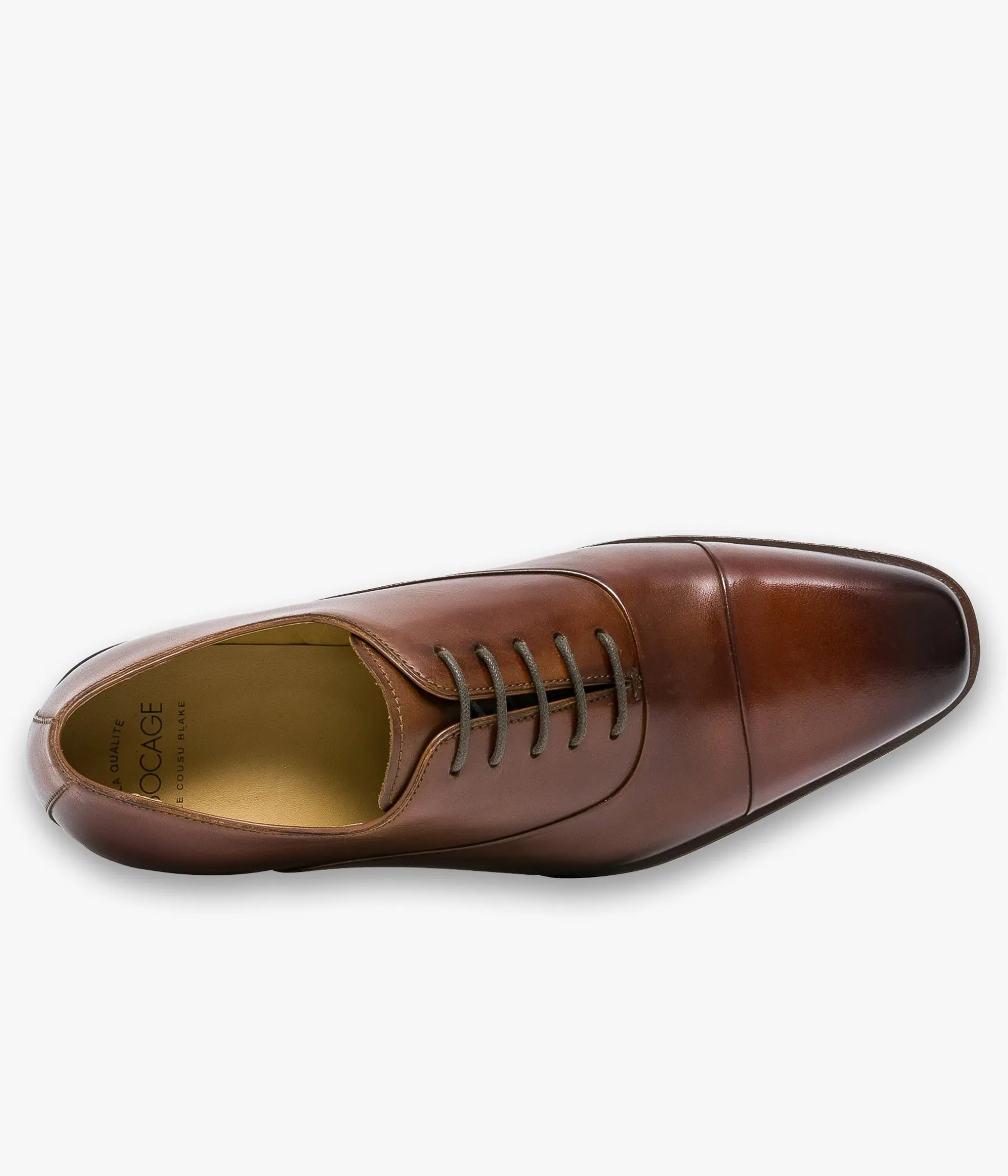 Homme Bocage Chaussures De Ville>RICHELIEU HERVE COGNAC
