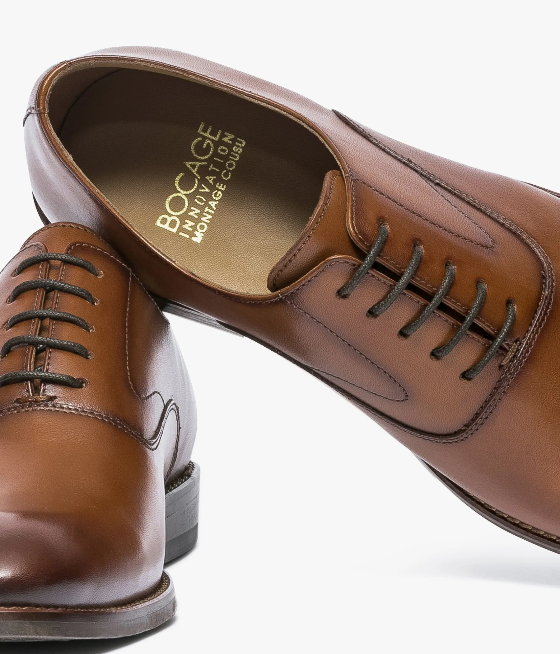 Homme Bocage Chaussures De Ville>RICHELIEU LUCIAN COGNAC