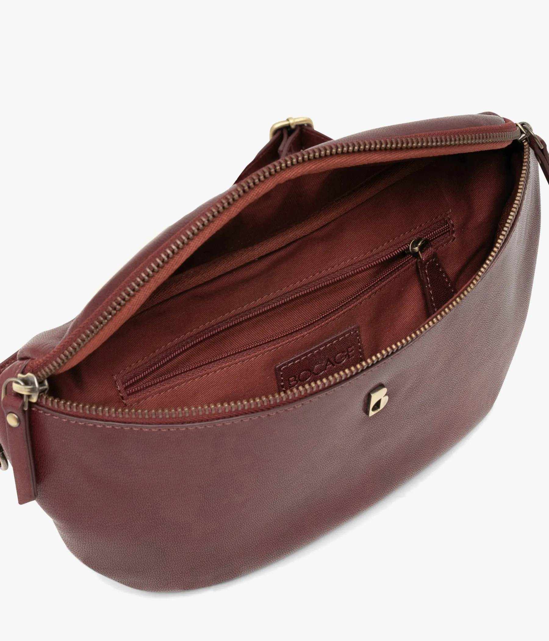 Femme Bocage Sacs Banane|Sacs À Bandoulière>SAC BANANE ALBANOX CHATAIGNE