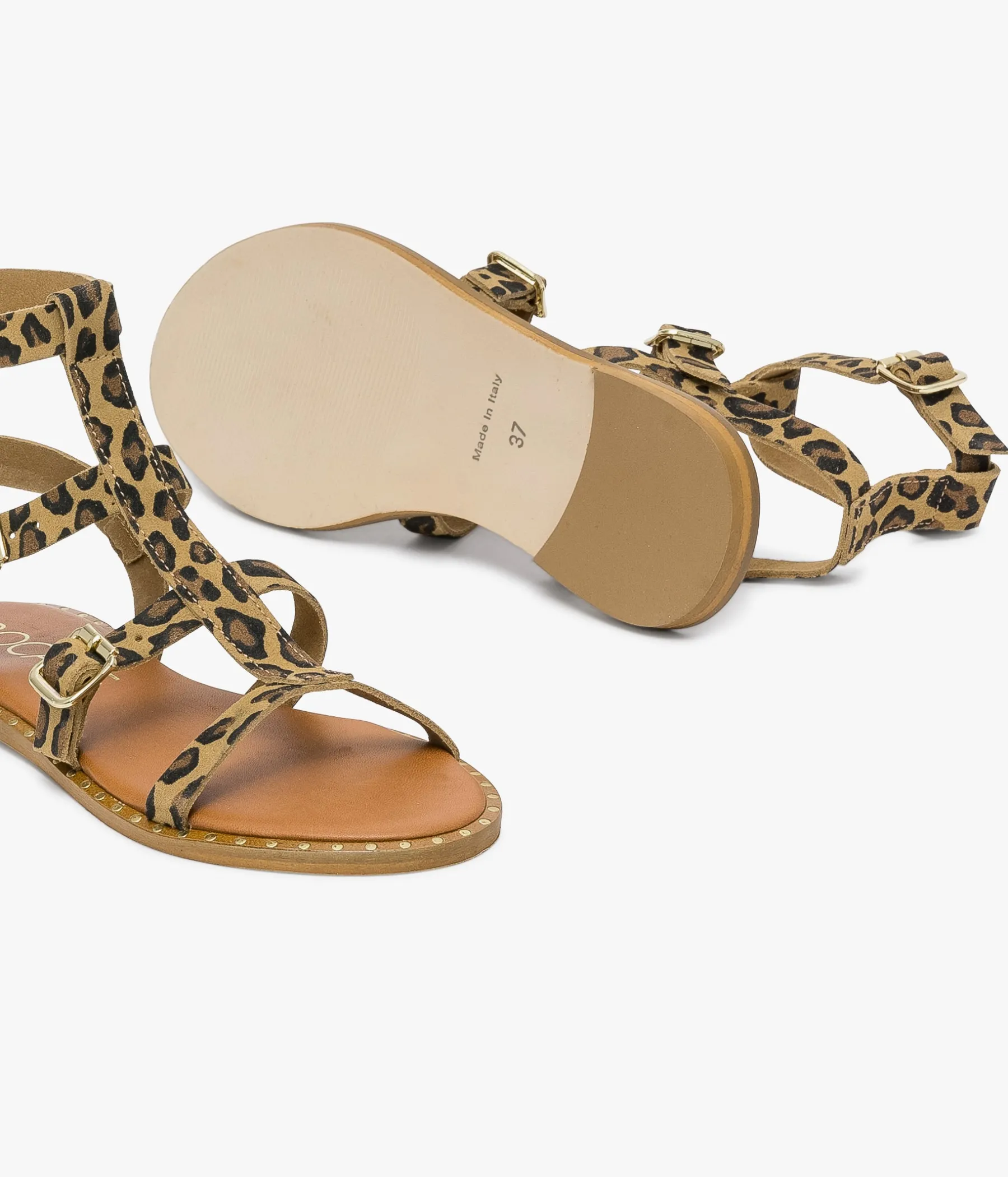 Femme Bocage Sandales>SANDALE GERONIMO LEOPARD