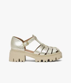 Femme Bocage Sandales>SANDALE HABBA PLATINE