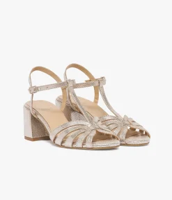 Femme Bocage Sandales>SANDALE HADELE PLATINE