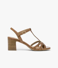 Femme Bocage Sandales>SANDALE HAROMA COGNAC