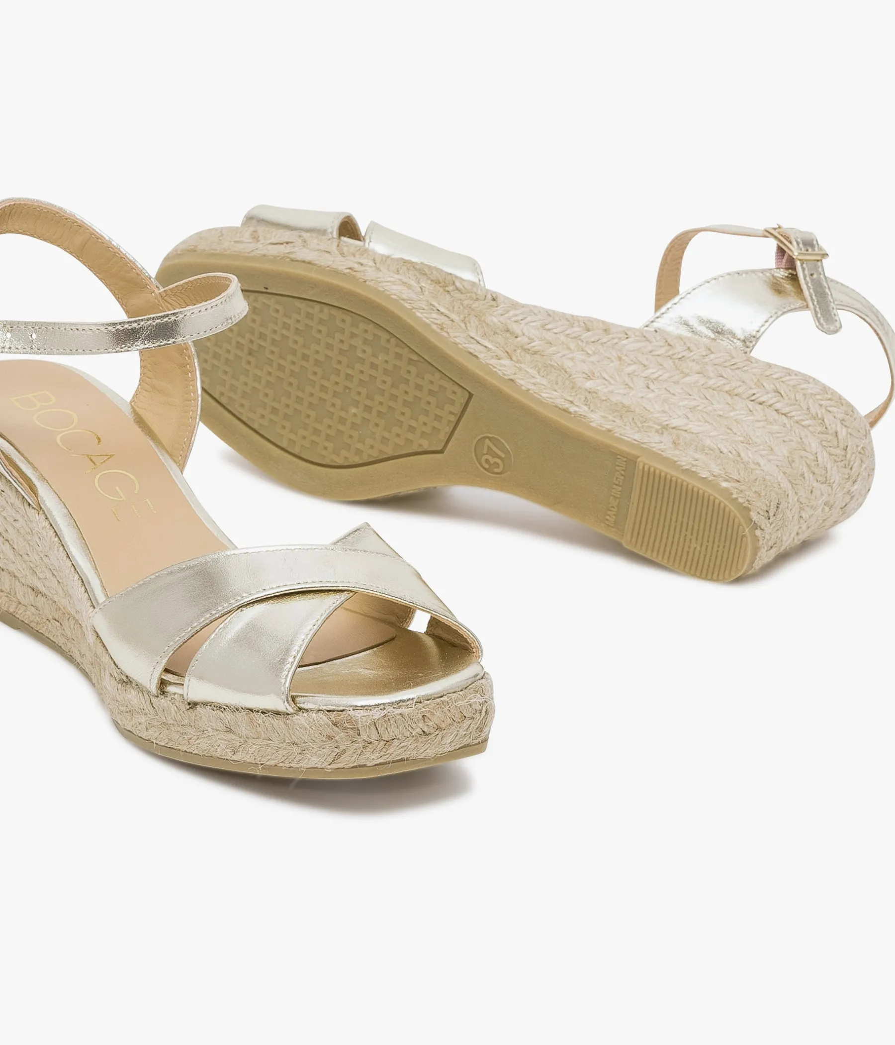 Femme Bocage Sandales>SANDALE HELING PLATINE