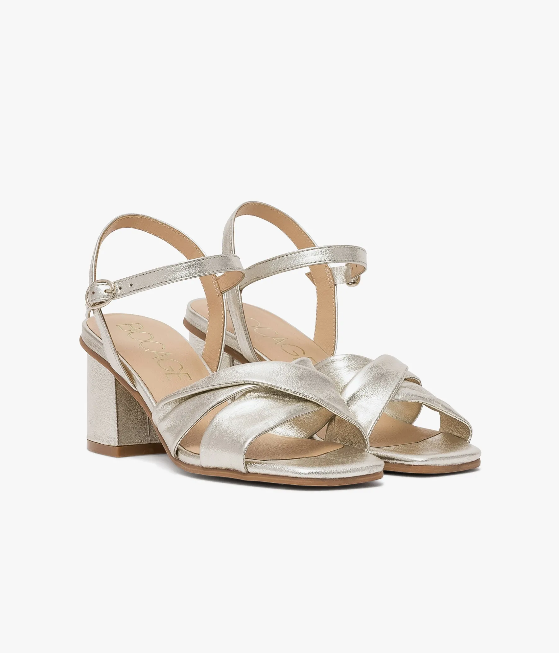 Femme Bocage Sandales>SANDALE HISTY PLATINE