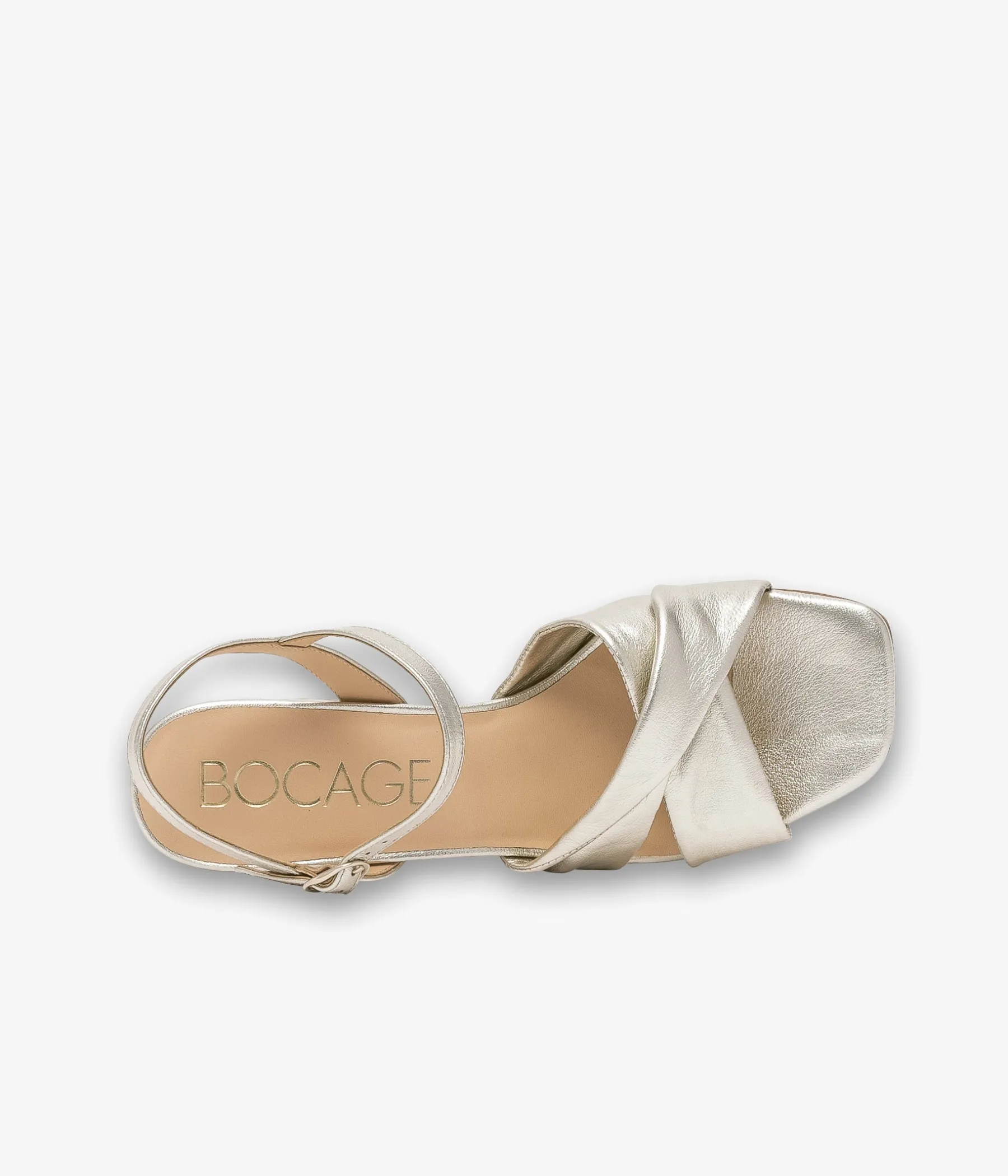 Femme Bocage Sandales>SANDALE HISTY PLATINE