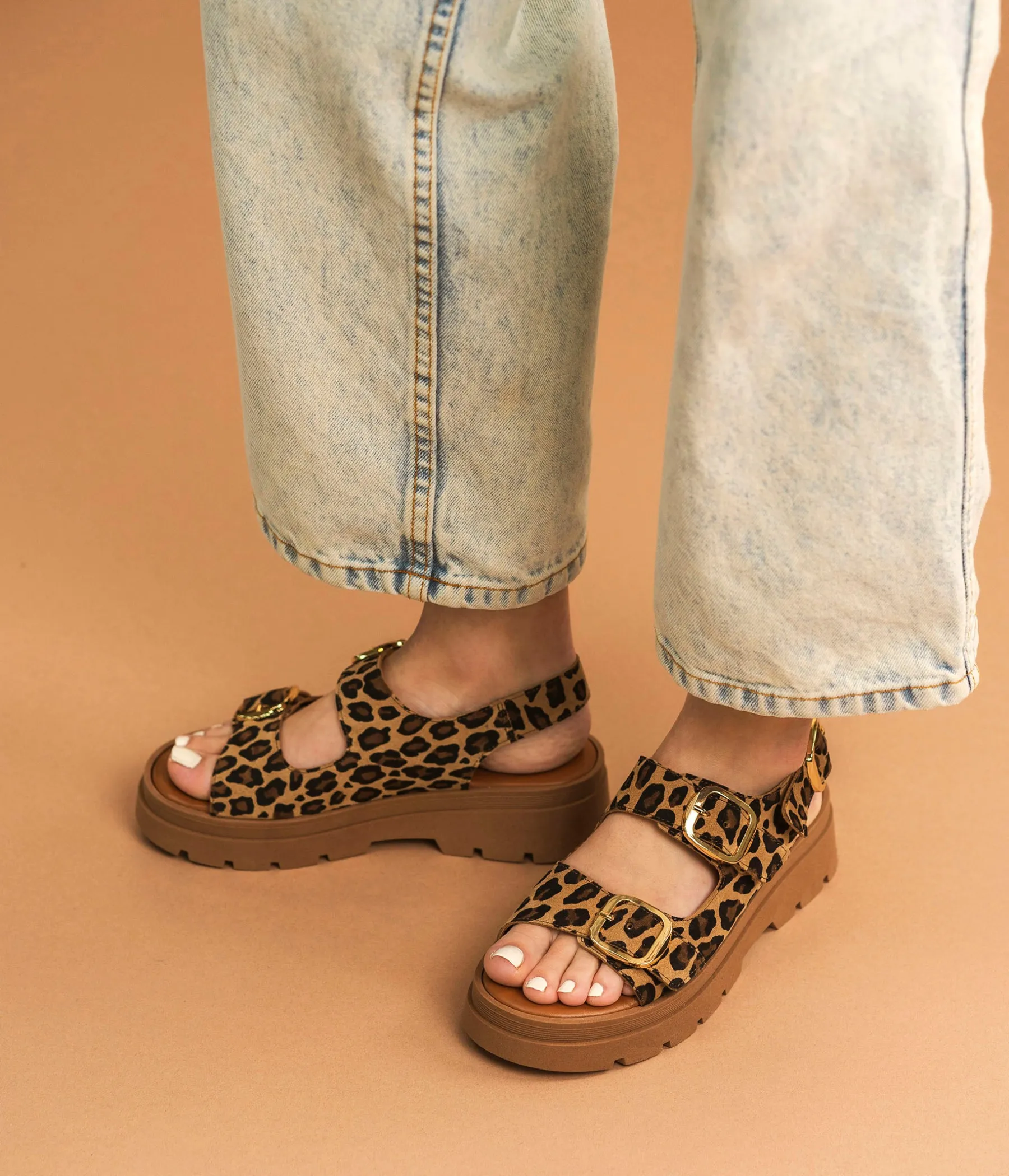 Femme Bocage Sandales>SANDALE JULIETA LEOPARD