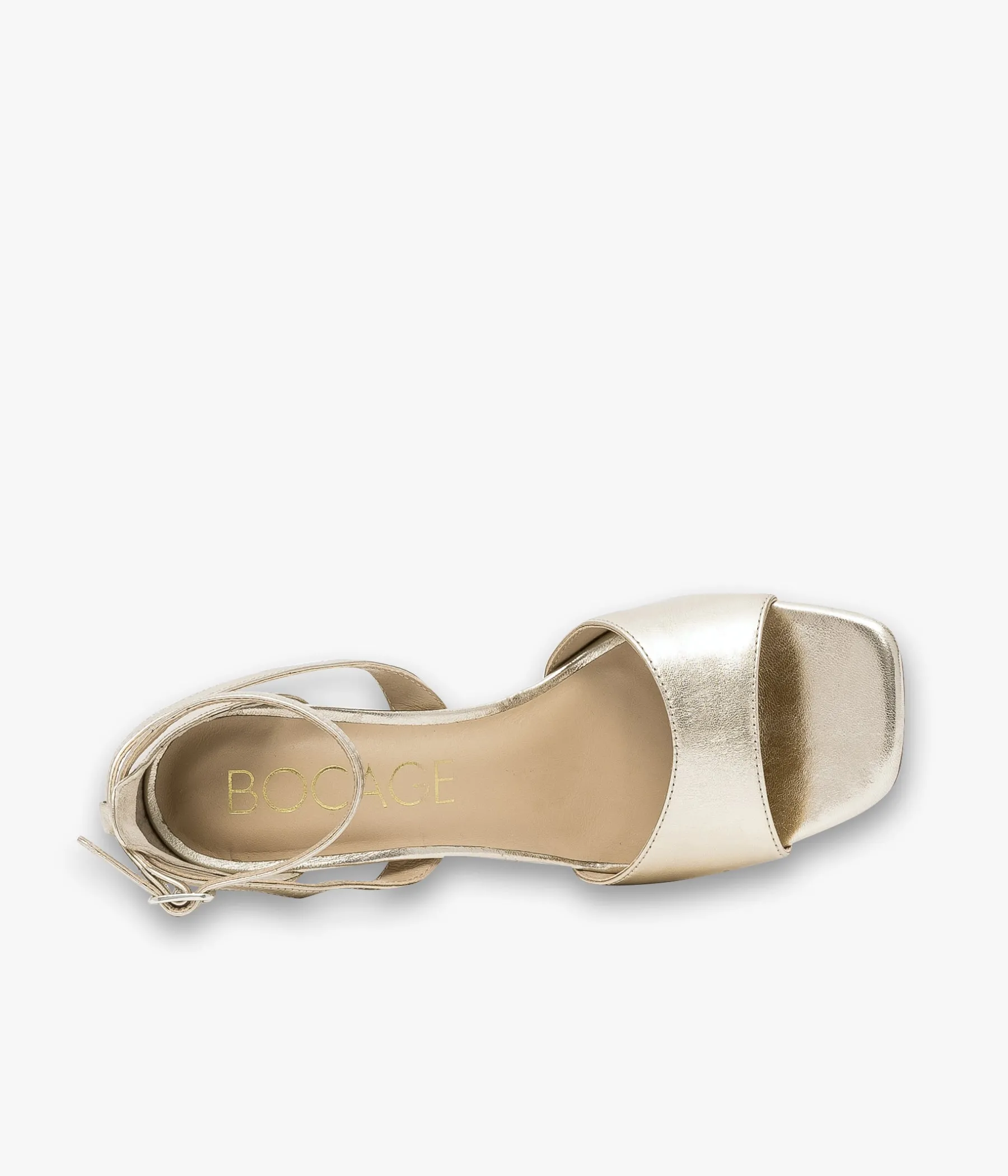 Femme Bocage Sandales>SANDALE PASCALINE PLATINE