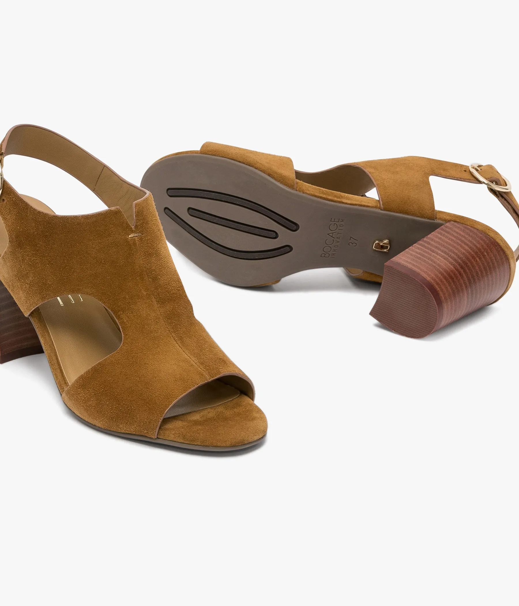 Femme Bocage Sandales>SANDALE PENSEE COGNAC